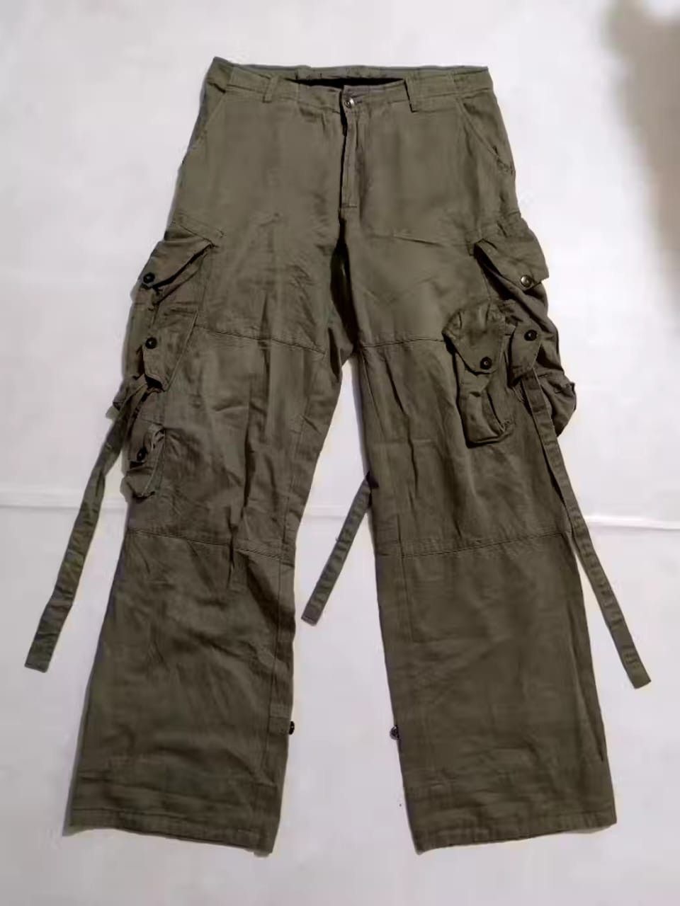 Japanese Brand GGD Multipocket Gas Mask Tactical Cargo Bondage Pants Size US 30 / EU 46 - 12 Thumbnail