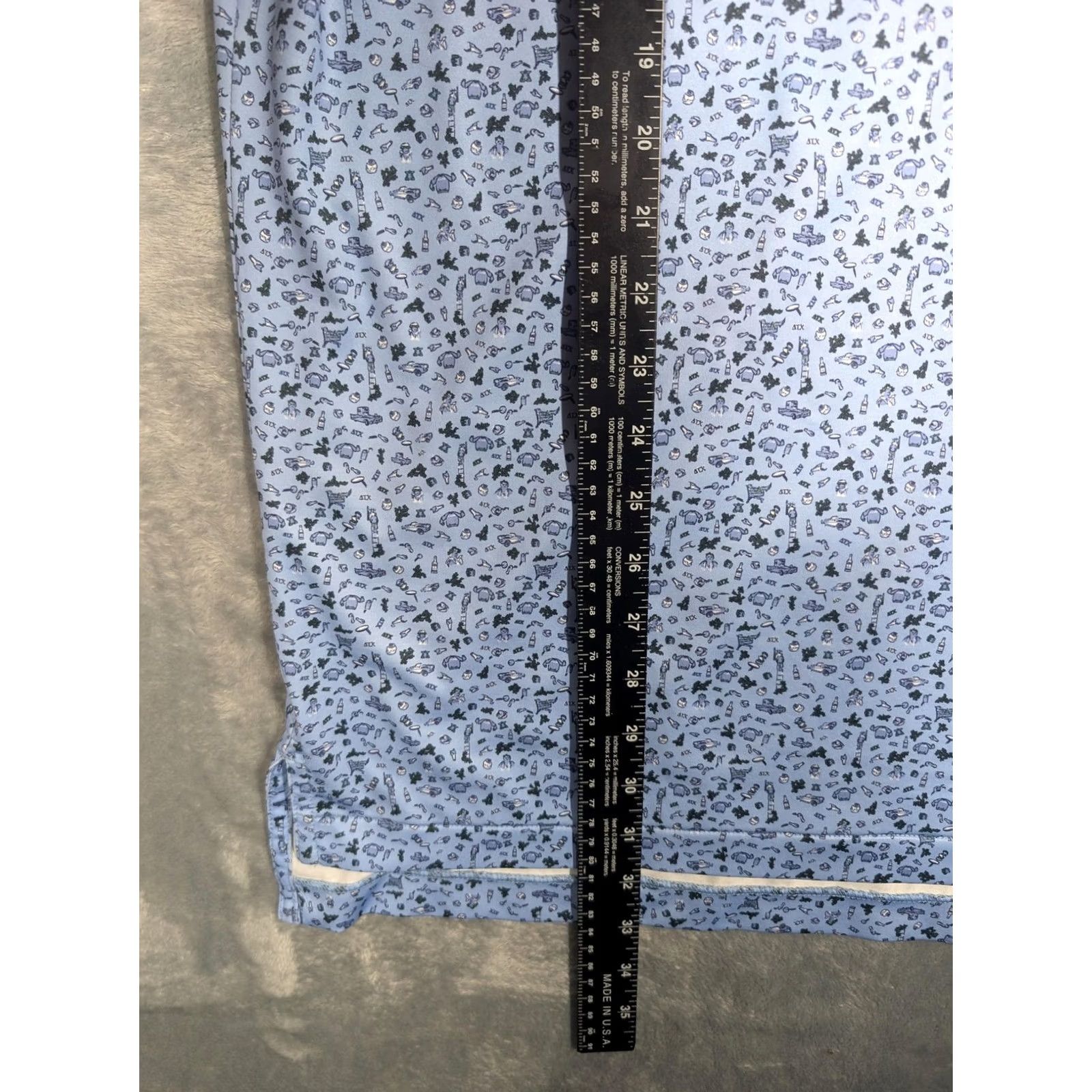 Peter Millar Peter Millar Polo Shirt Mens XL Blue ATX Summer Comfort Golf Performance Stretch Size US XL / EU 56 / 4 - 2 Thumbnail