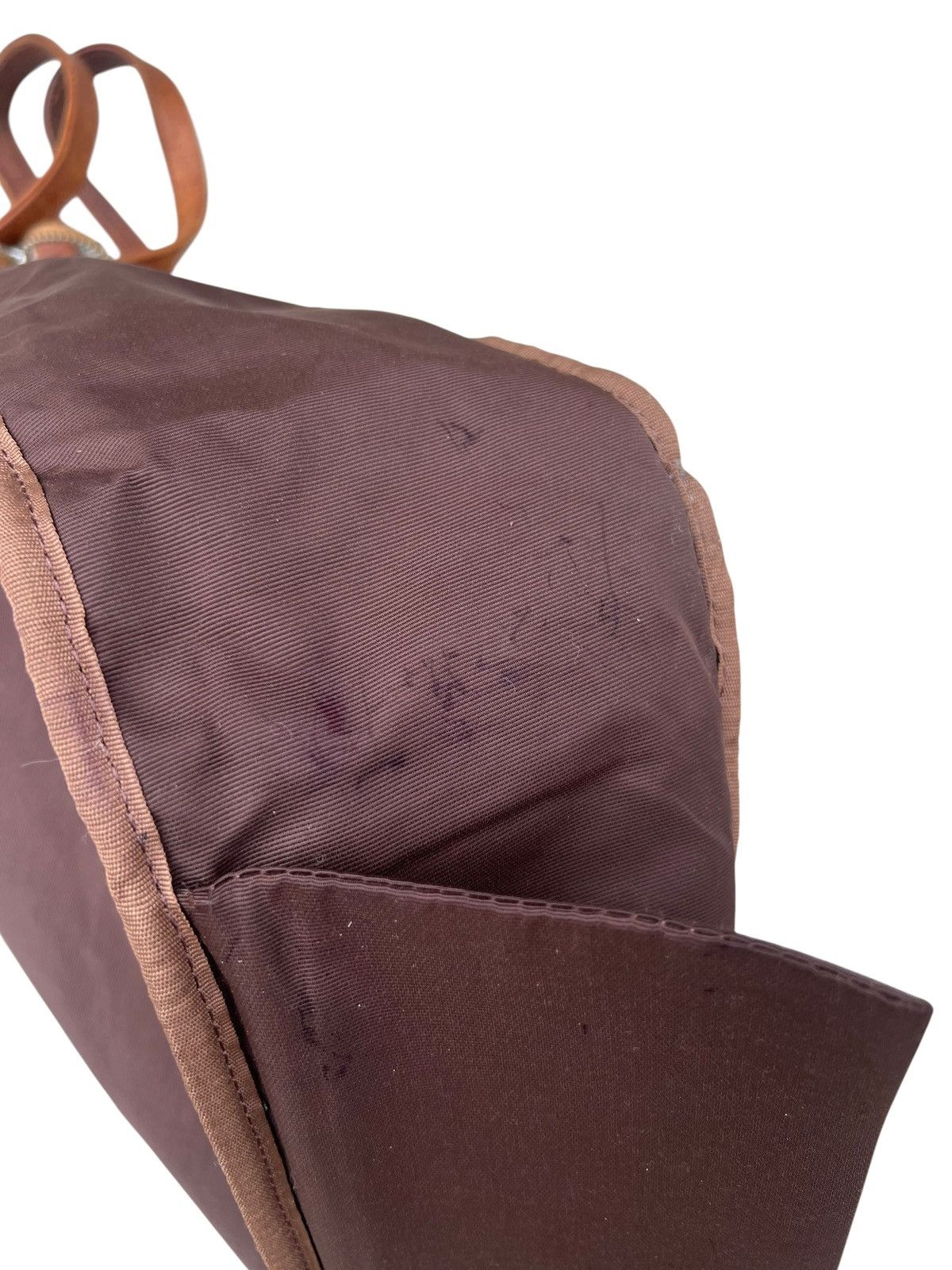 Leather 2000s Yohji Yamamoto Y’saccs Faded Patina Leather Bag Size ONE SIZE - 25 Thumbnail