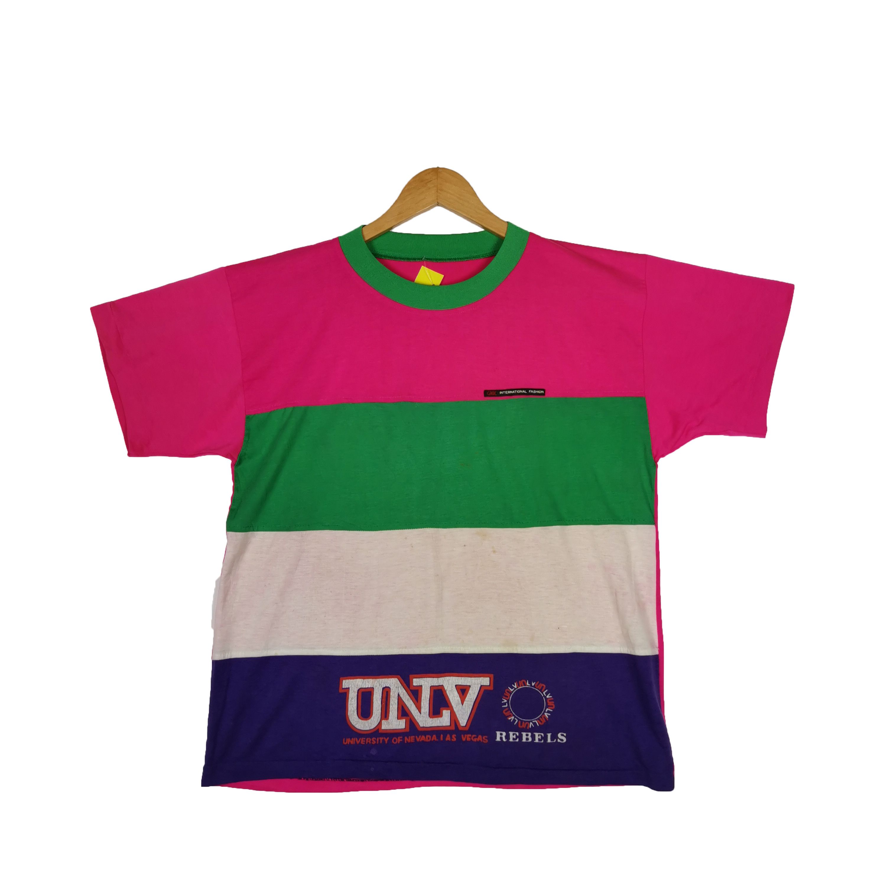 Asics Vintage UNL Asics T-Shirt University of Nevada Las Vegas Tee Size US L / EU 52-54 / 3 - 1 Thumbnail