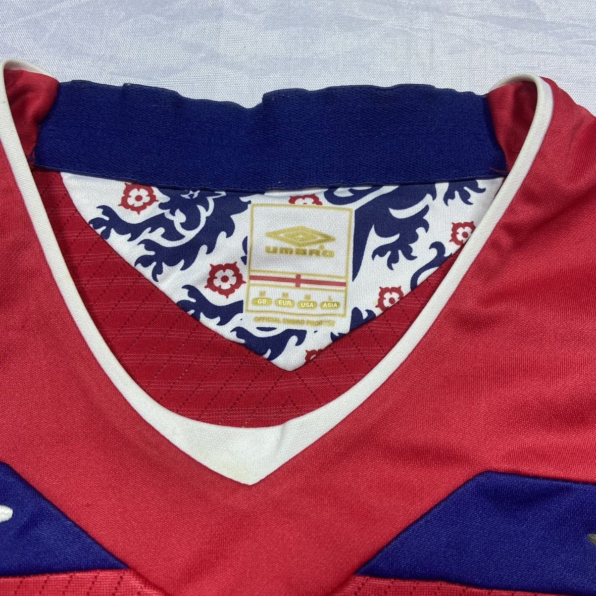 Umbro England #7 Beckham Football Jersey Umbro Away 2010 Size US M / EU 48-50 / 2 - 9 Thumbnail
