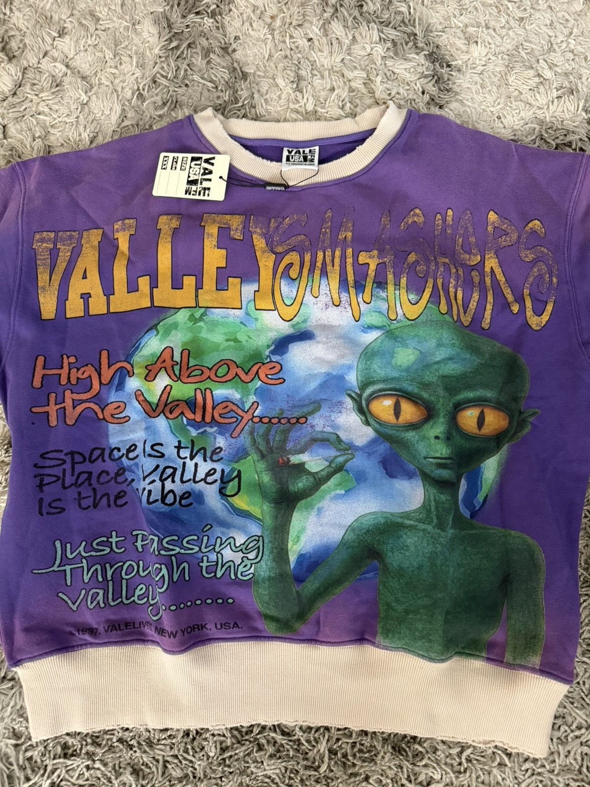 Vale VALE FOREVER SPACE ALIEN CREWNECK PULLOVER IN SIZE LARGE Size US L / EU 52-54 / 3 - 2 Thumbnail
