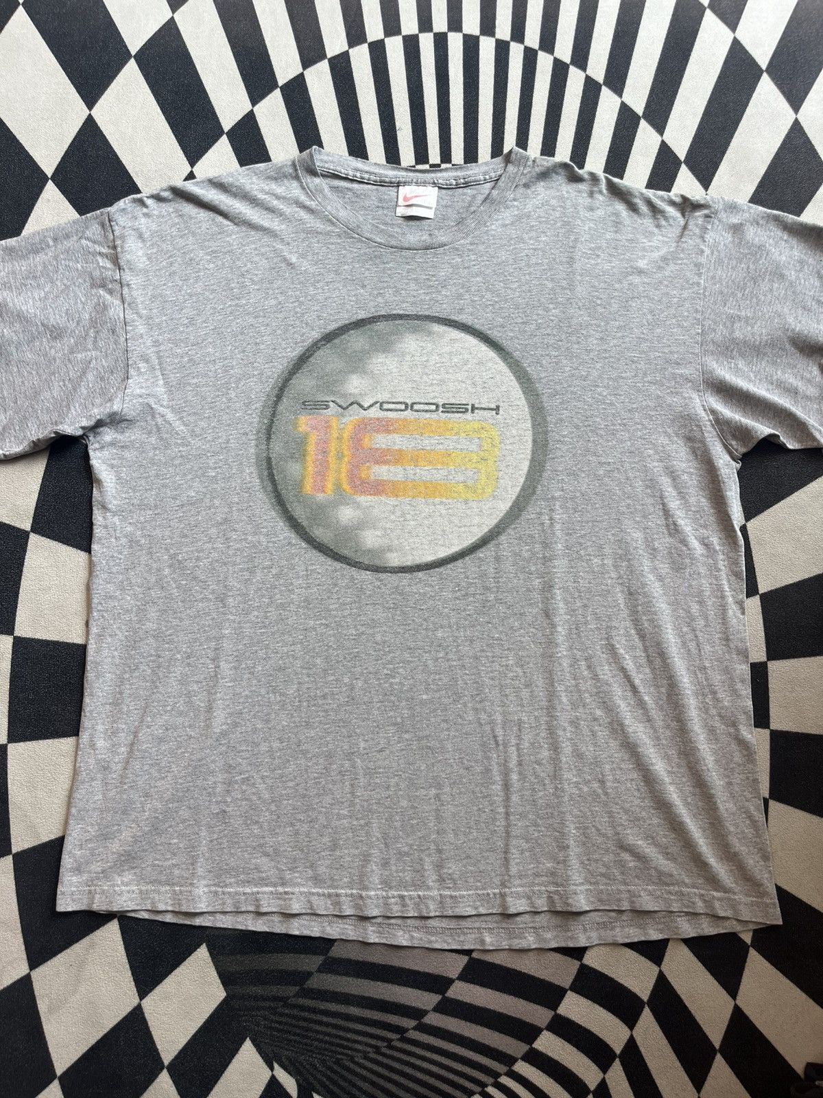Nike Vintage NIKE SWOOSH 18 collection 90’s Tshirt Size US XL / EU 56 / 4 - 3 Thumbnail