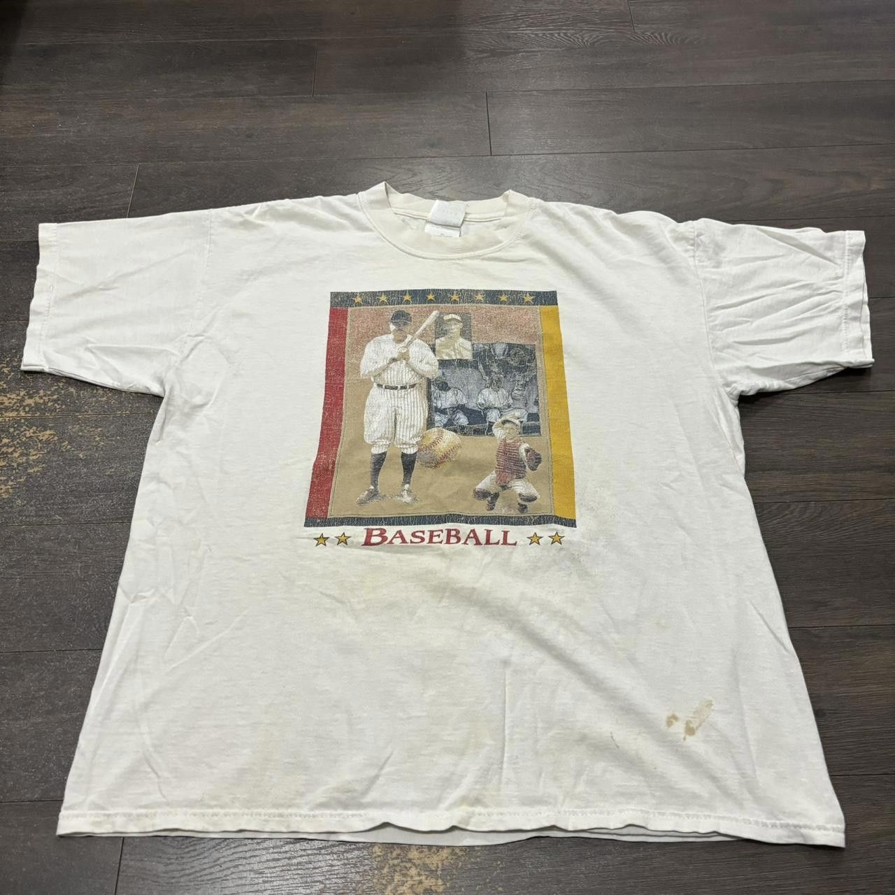 Designer Vintage Baseball T Shirt From 00s XL Size US XL / EU 56 / 4 - 3 Thumbnail