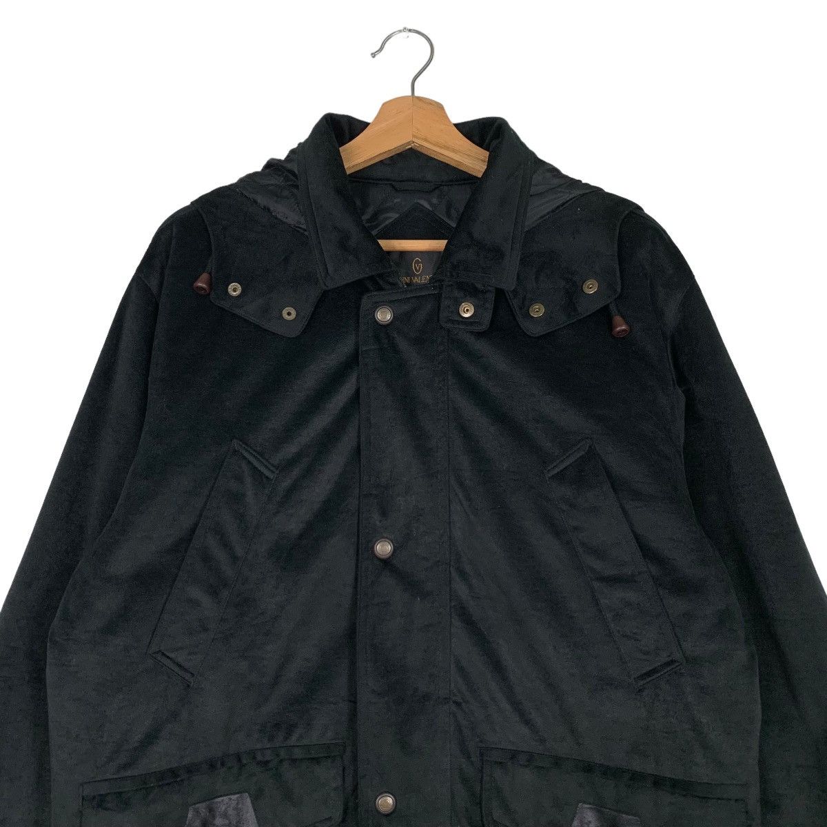 Gianni Valentino GIANNI VALENTINO Four Pocket Hooded Jacket #0648-C30 Size US S / EU 44-46 / 1 - 2 Thumbnail