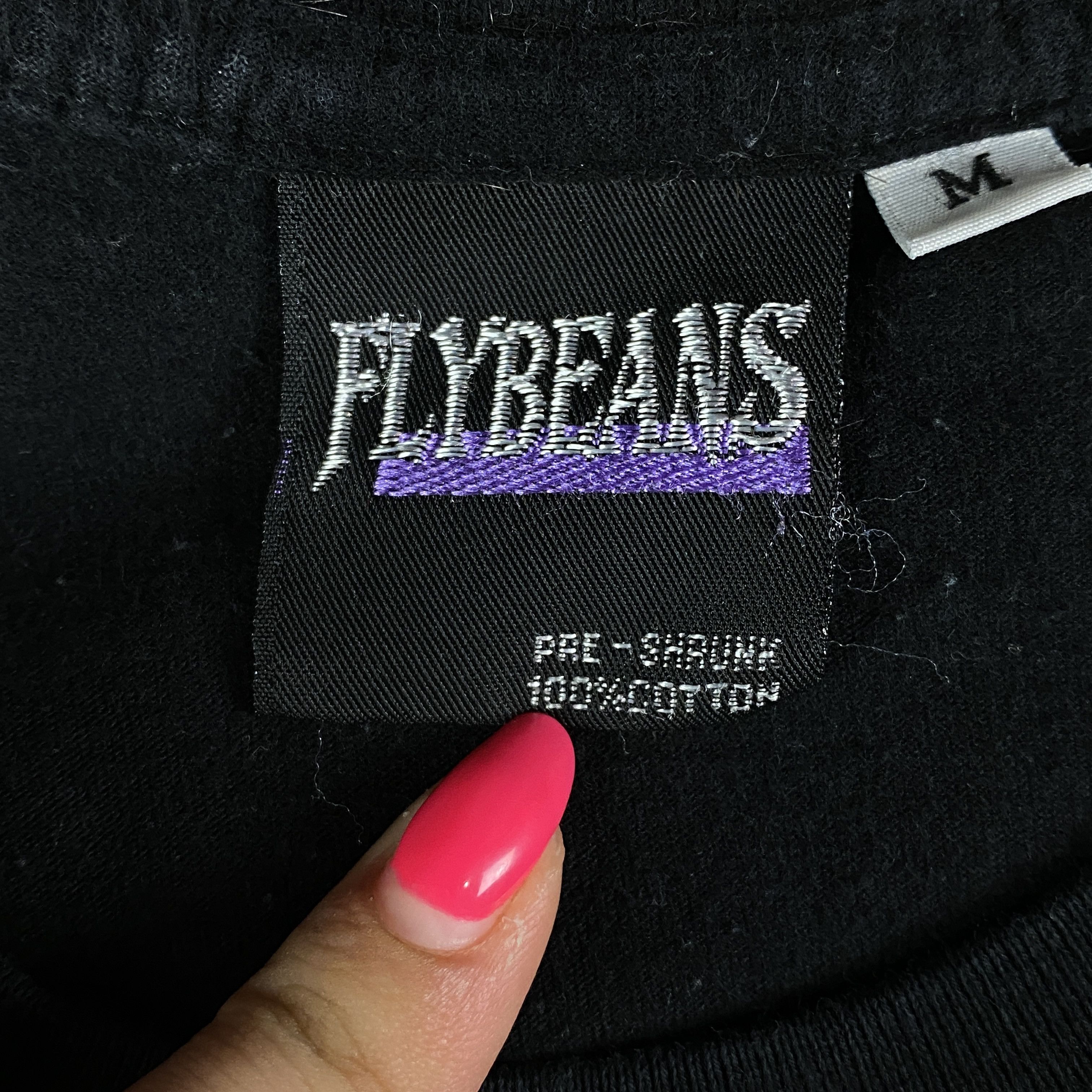 Vintage Mens Vintage T-Shirt Flybeans Joker Big Print Size M Size US M / EU 48-50 / 2 - 5 Thumbnail