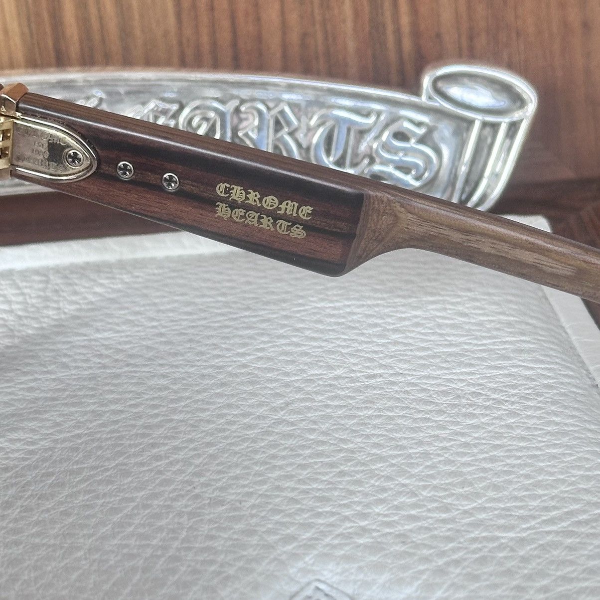 Chrome Hearts 🏆GRAIL🏆 Chrome Hearts 1/1 LILITH ‘Dark Triad’ Glasses Size ONE SIZE - 5 Thumbnail