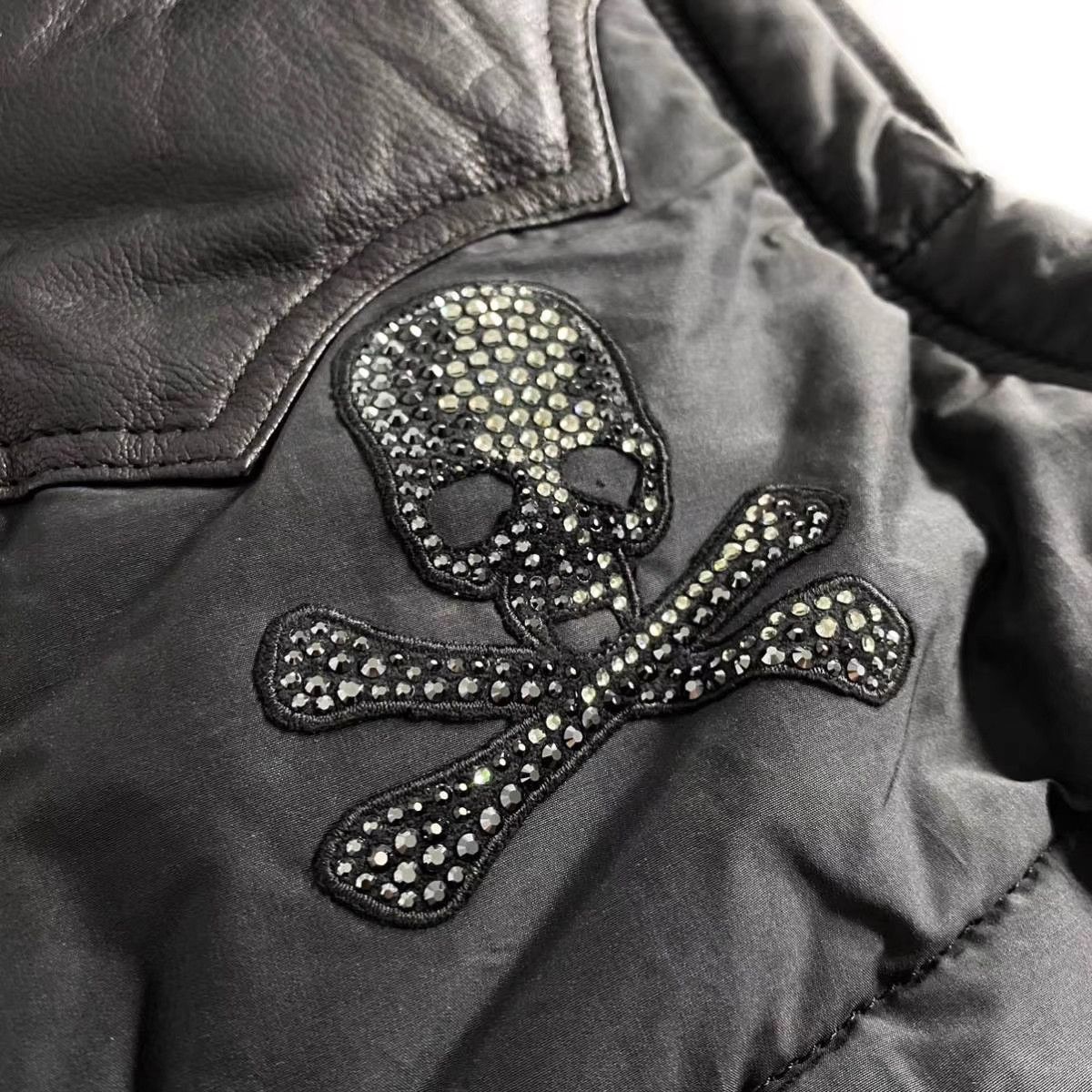 Roen Roen Panel Crystal Skull Thinsulate Fur Vest K11 Size US M / EU 48-50 / 2 - 6 Thumbnail