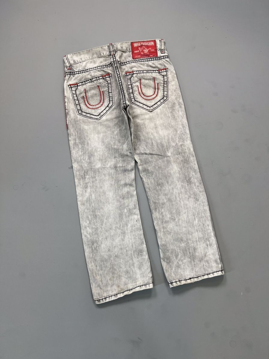 Vintage Vintage rare Y2K tr inspired double stitch denim Size US 34 / EU 50 - 5 Thumbnail