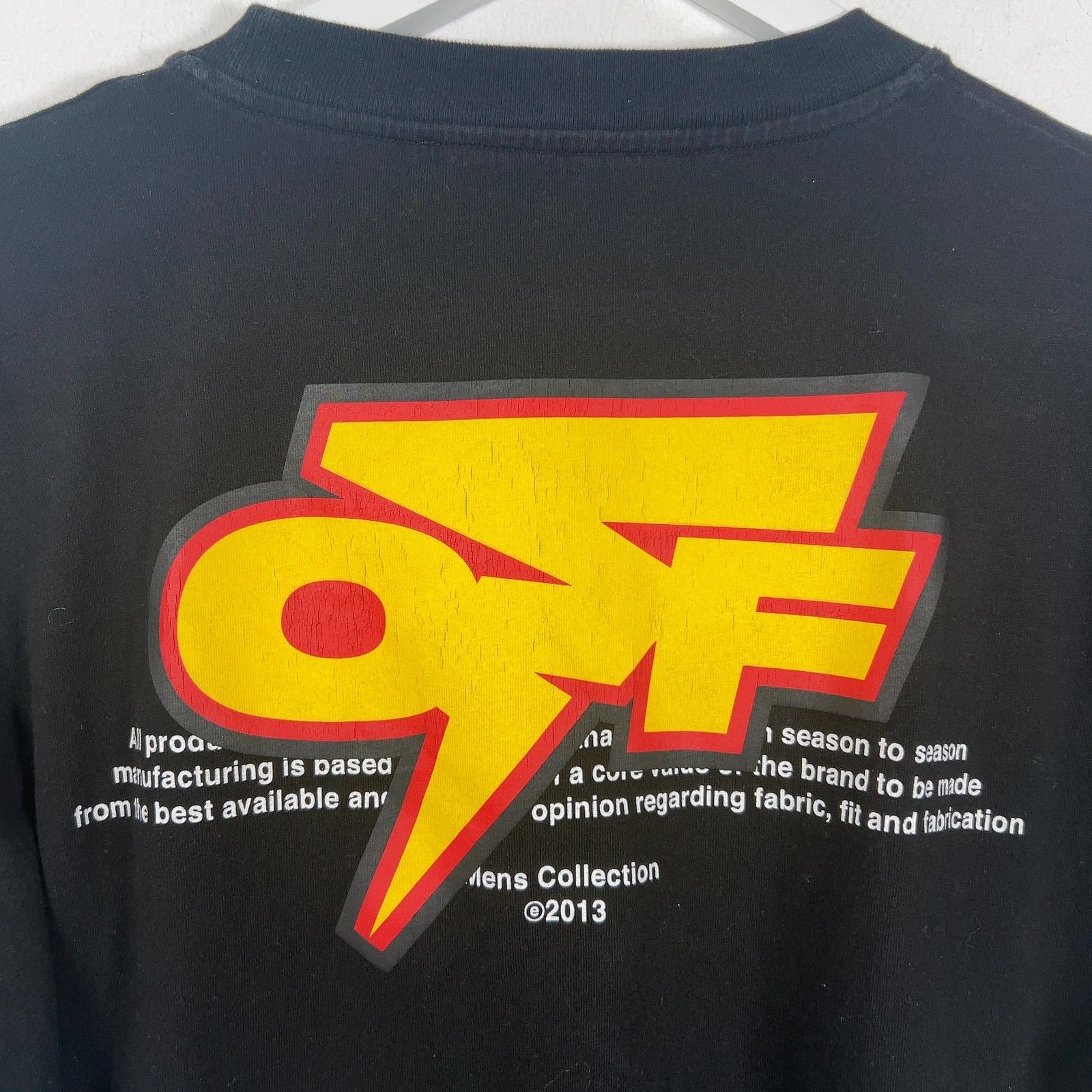 Off-White Off-White Thunder Graphic Logo T-Shirt Size US L / EU 52-54 / 3 - 7 Thumbnail