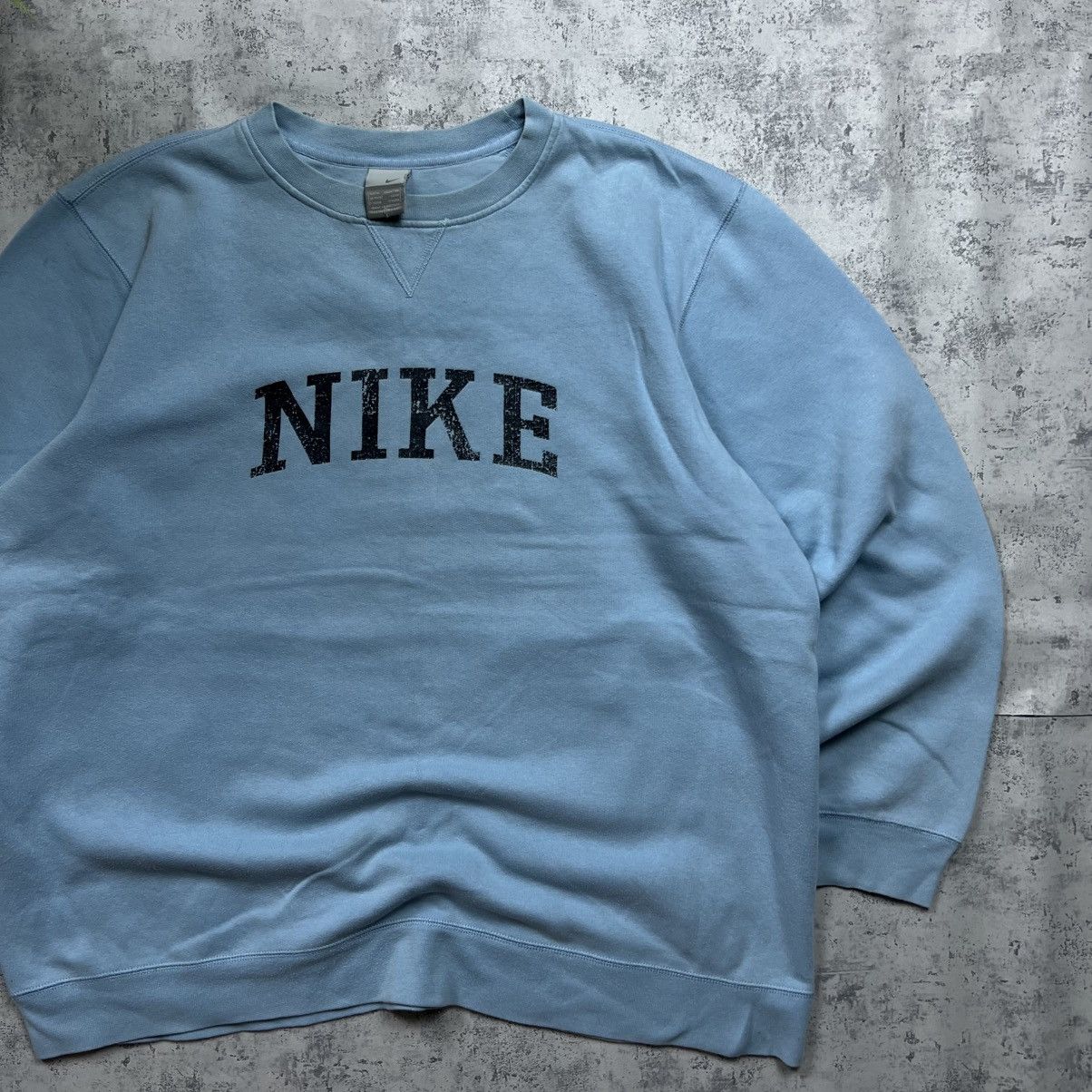 Nike 90s NIKE SPELLOUT BIG LOGO VINTAGE Y2K OVERSIZED SWEATSHIRT Size US XL / EU 56 / 4 - 3 Thumbnail