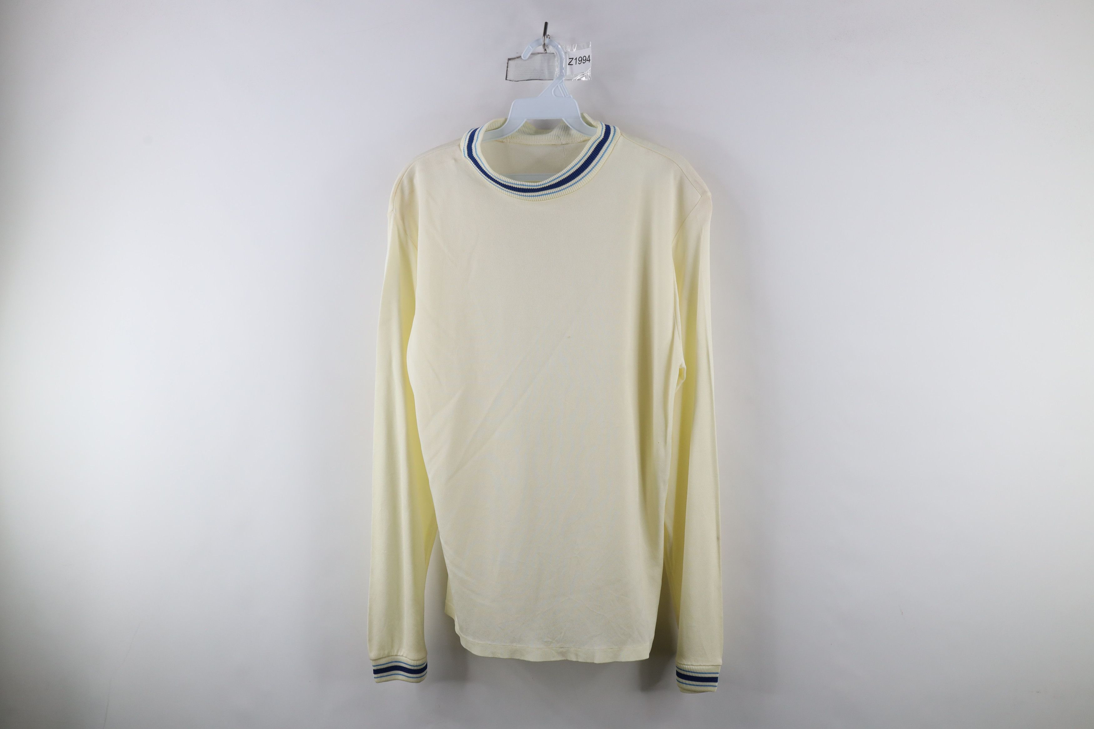 Vintage Vintage 60s 70s Streetwear Knit Long Sleeve T-Shirt USA Size US M / EU 48-50 / 2 - 1 Thumbnail