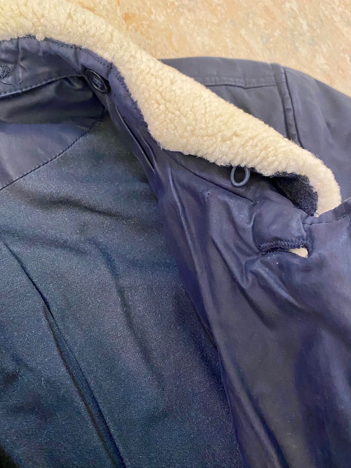 A.P.C. A.P.C. Paris Shearling Collar Field Jacket – Black – XL Size US XL / EU 56 / 4 - 5 Thumbnail