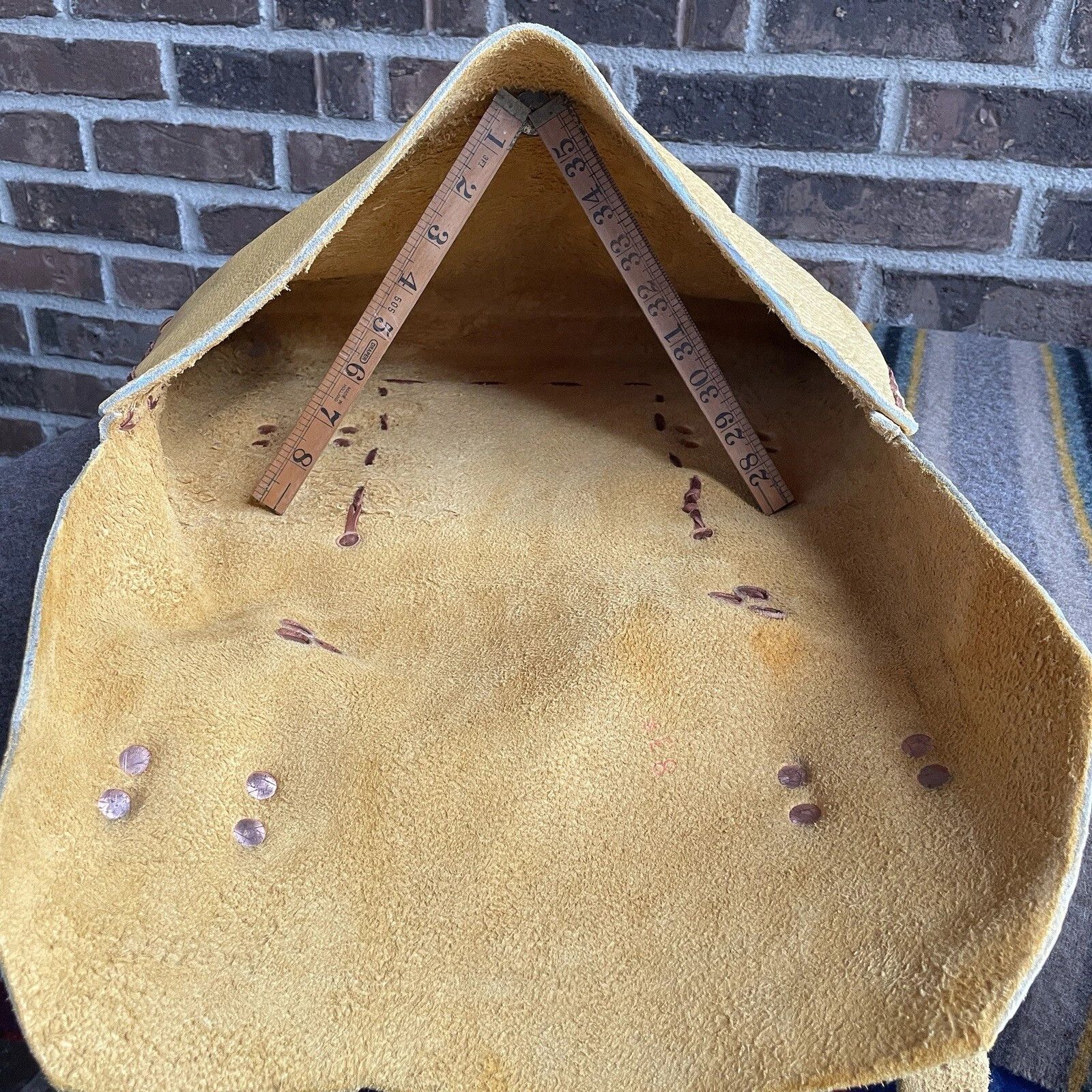 Handmade REEDERANG VINTAGE MOOSE LEATHER MACBOOK BRIEFCASE BAG R$3498 Size ONE SIZE - 5 Thumbnail