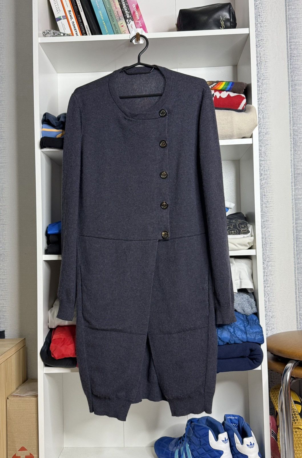Brunello Cucinelli Brunello Cucinelli Cashmere Long Cardigan size XXL Size XXL / US 16-18 / IT 52-54 - 1 Thumbnail