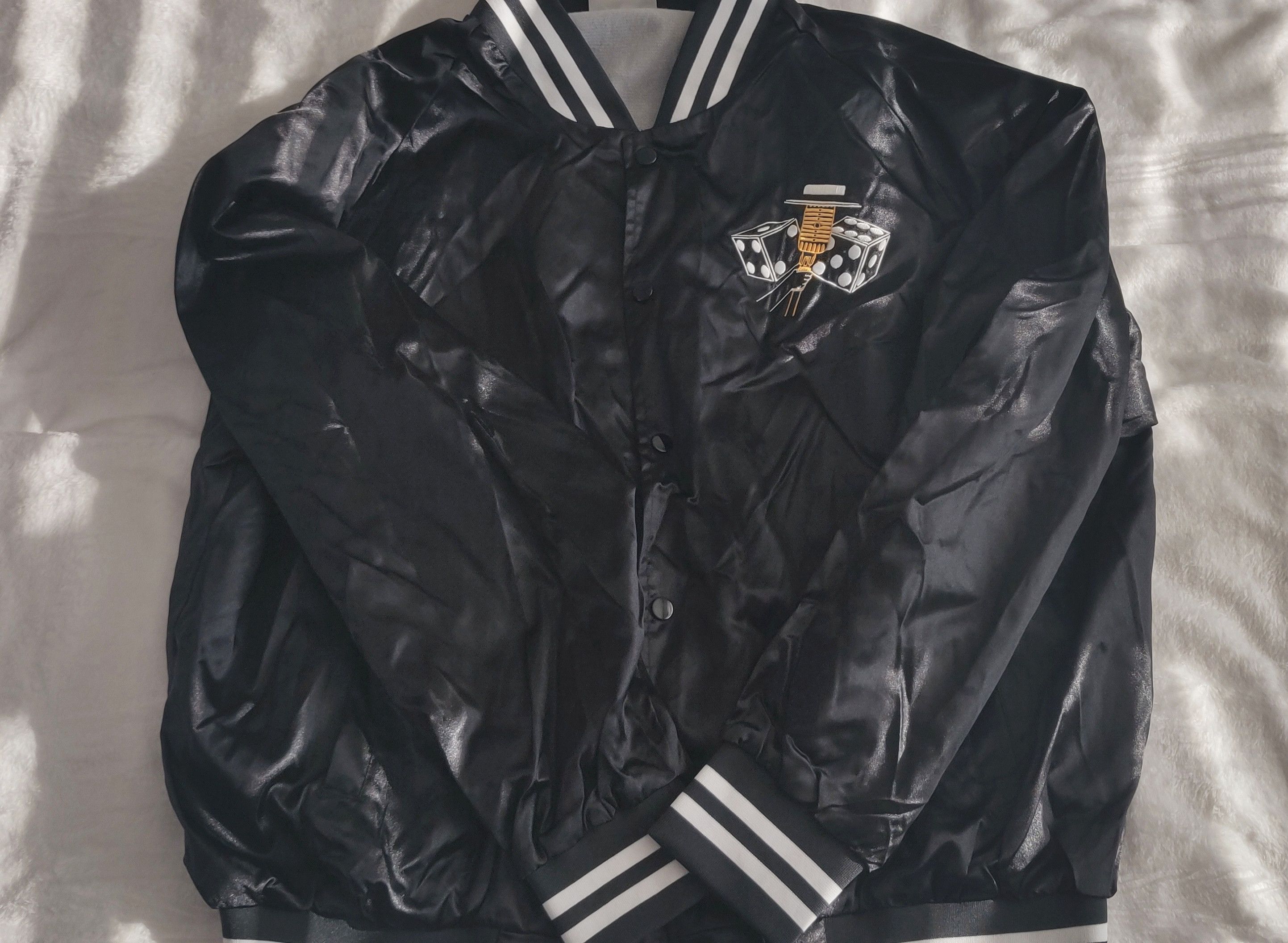 Other Limited Edition Black Las Vegas Satin Tour Jacket XXL Size US XXL / EU 58 / 5 - 4 Thumbnail