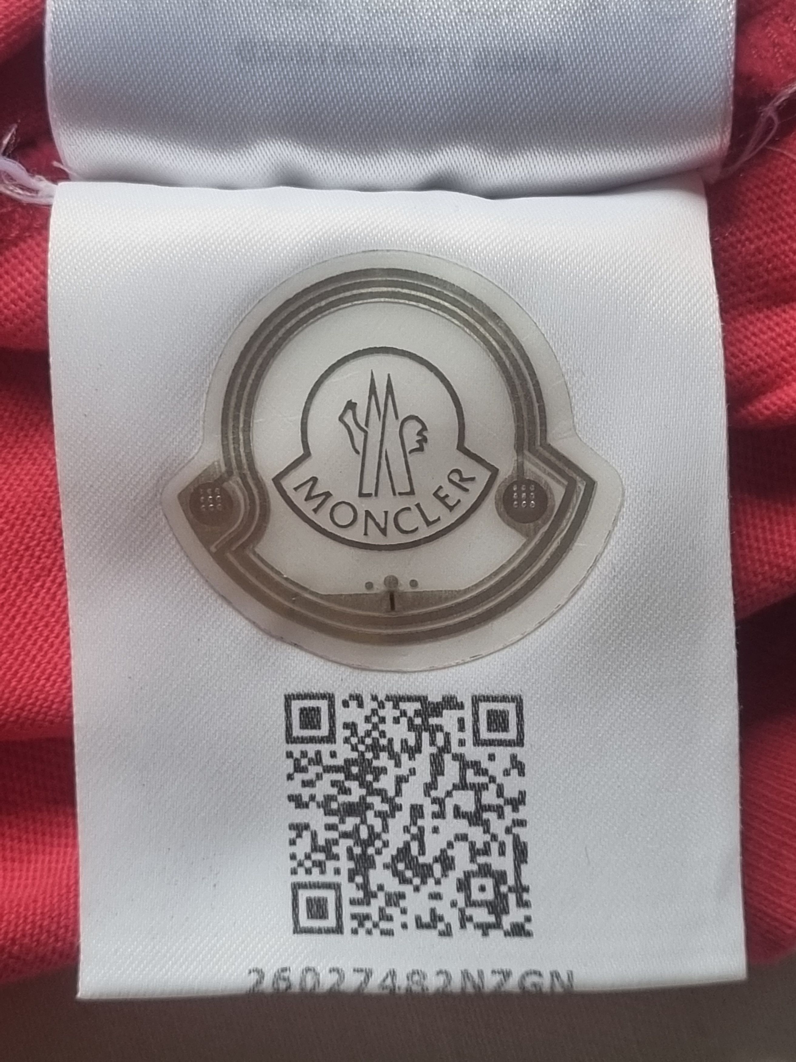 Moncler Moncler Pink T Shirt Size US M / EU 48-50 / 2 - 12 Thumbnail