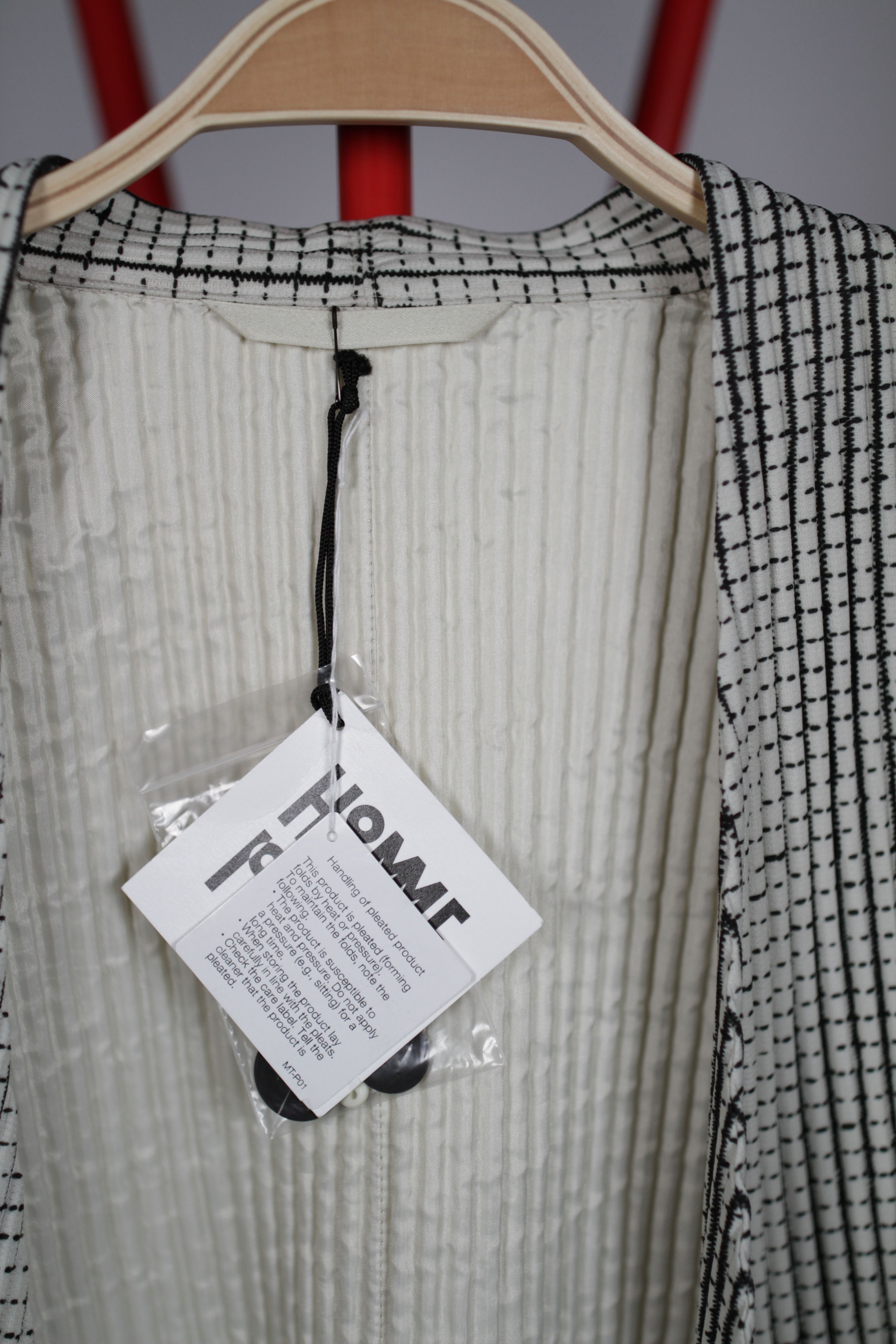 Issey Miyake Network Check Jacket Size US L / EU 52-54 / 3 - 5 Thumbnail