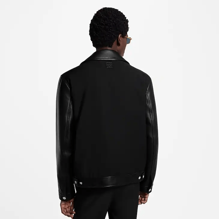 Louis Vuitton Leather Mix Blouson Size US XS / EU 42 / 0 - 3 Thumbnail