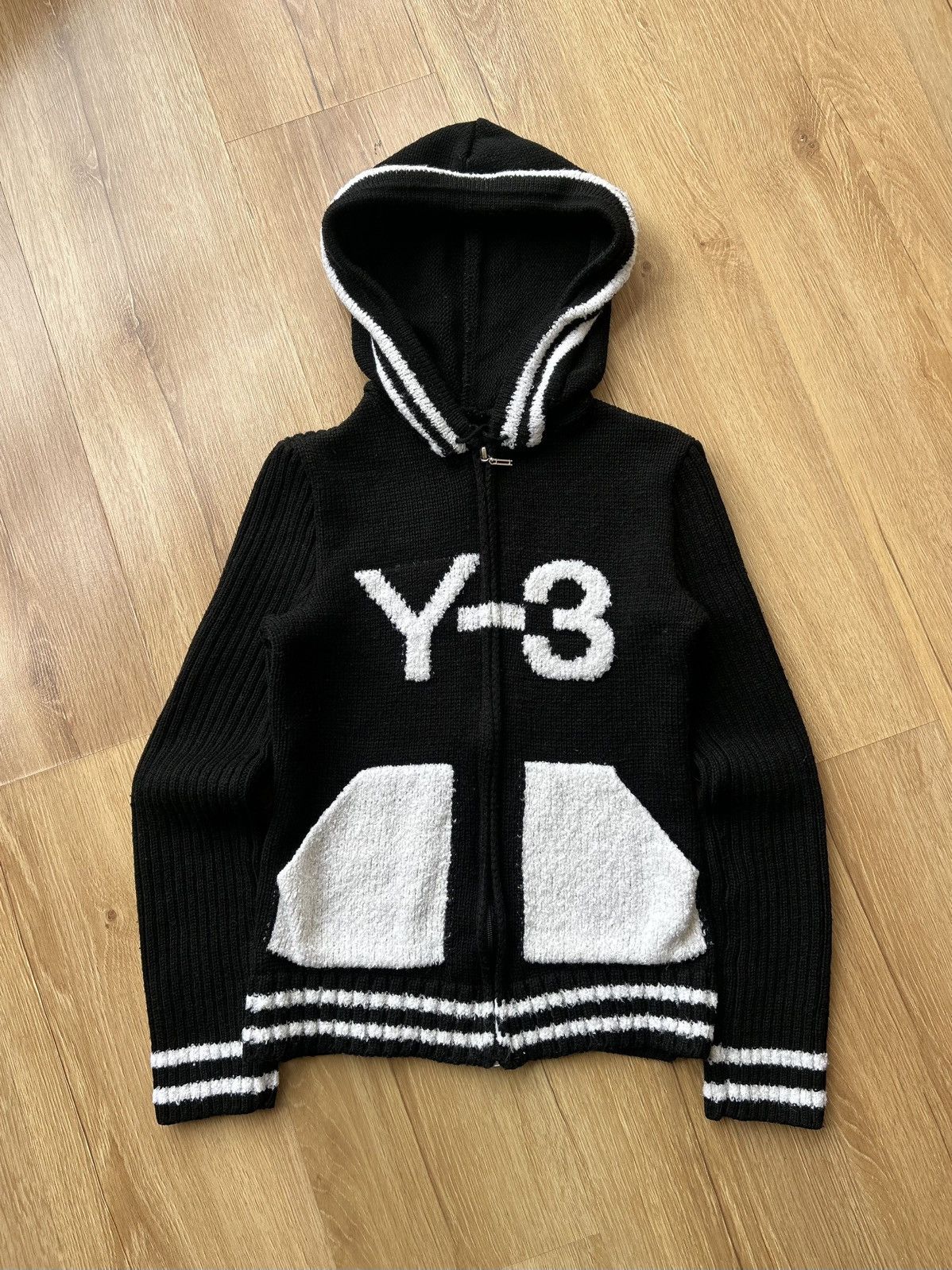 Y-3 Y-3 Knit Zip Up Hoodie LGB If6Was9 Style Size M / US 6-8 / IT 42-44 - 1 Thumbnail