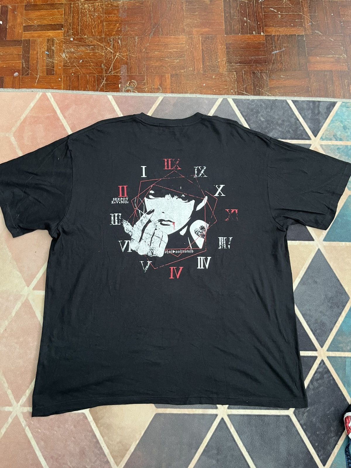 Hysteric Glamour 💥Japanese PUNK Sex Pot Revenge Seditionaries Style Size US XXL / EU 58 / 5 - 9 Thumbnail