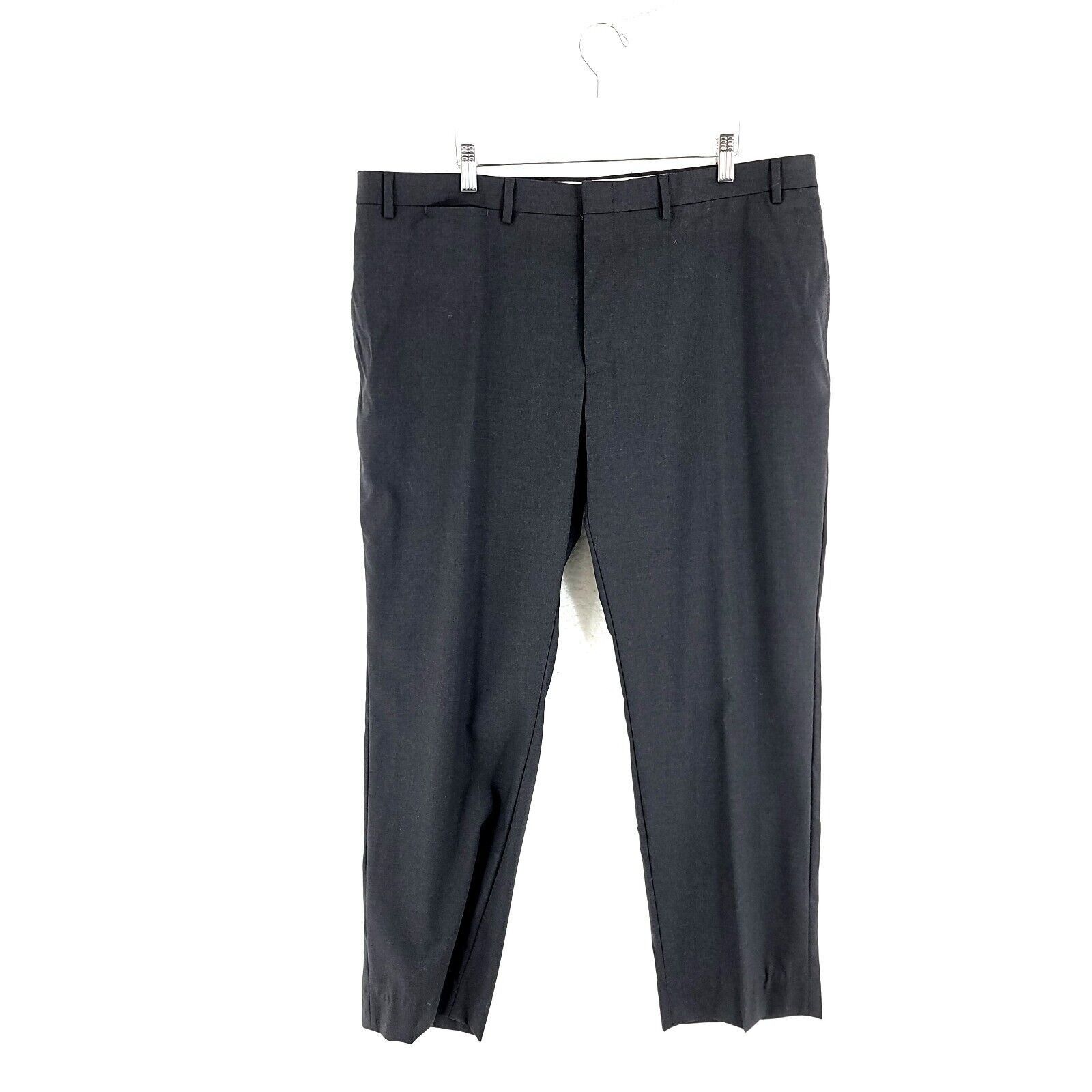 Lauren Ralph Lauren Lauren Ralph Lauren Slim Fit Wool Gray Flat Front Dress Pant Size 40R - 1 Thumbnail