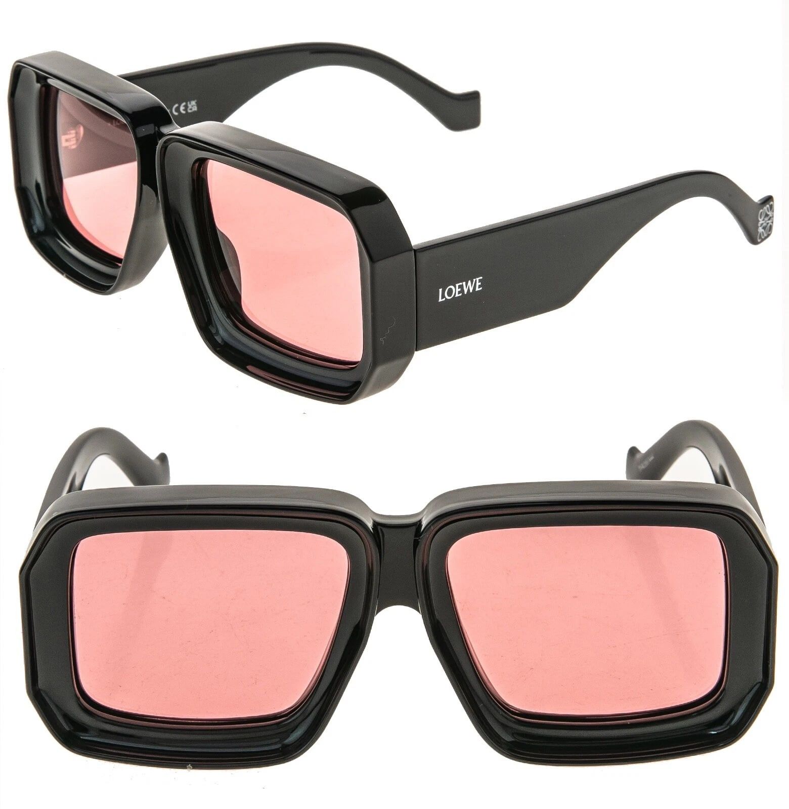 LOEWE LW40064U PAULA IBIZA Square 40064 Unisex Sunglasses