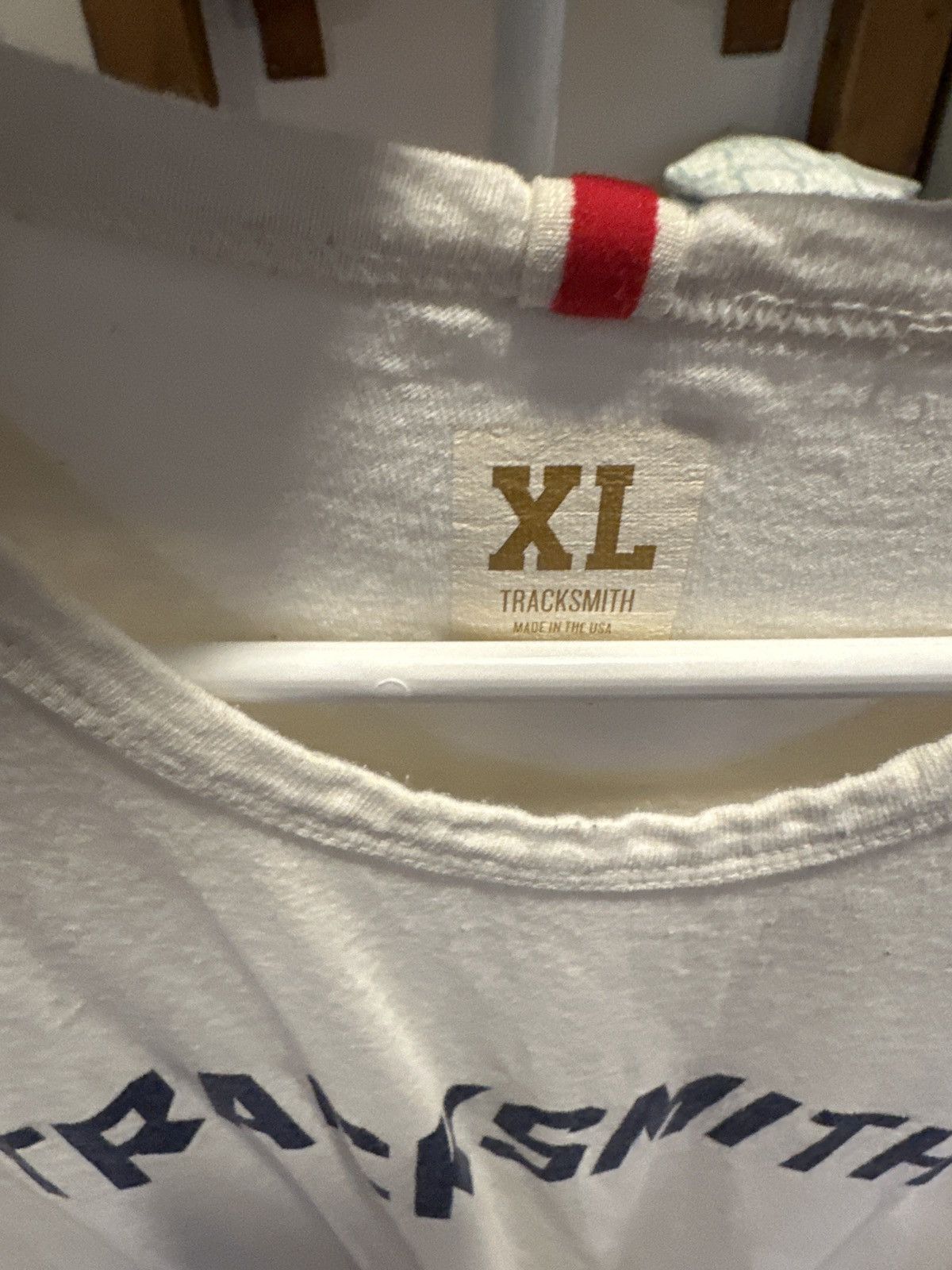 Tracksmith New England Tracksmith cream logo tee XL Size US XL / EU 56 / 4 - 3 Thumbnail