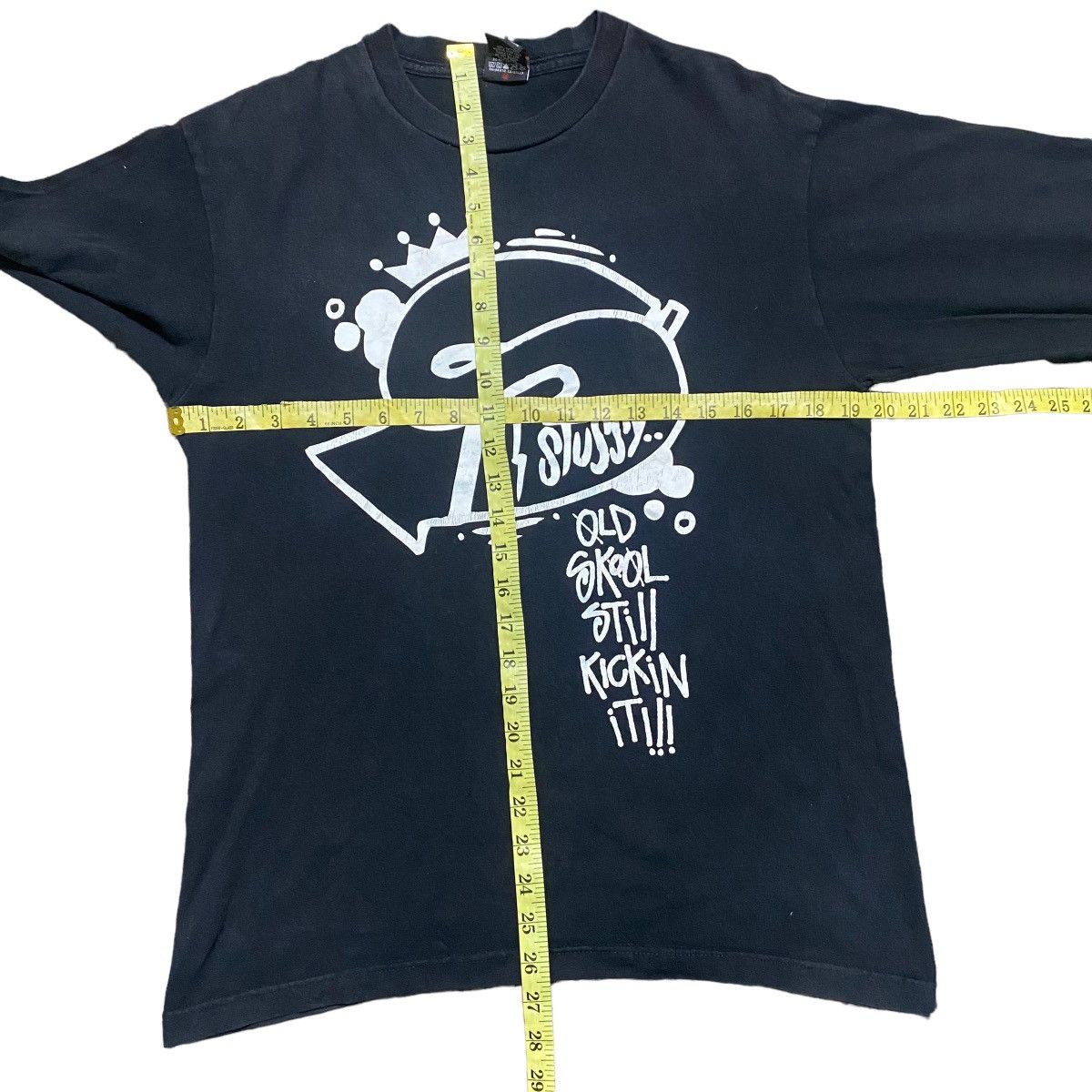 Stussy Vintage Stussy Old Skool Longsleeve Shirt Size US M / EU 48-50 / 2 - 12 Thumbnail