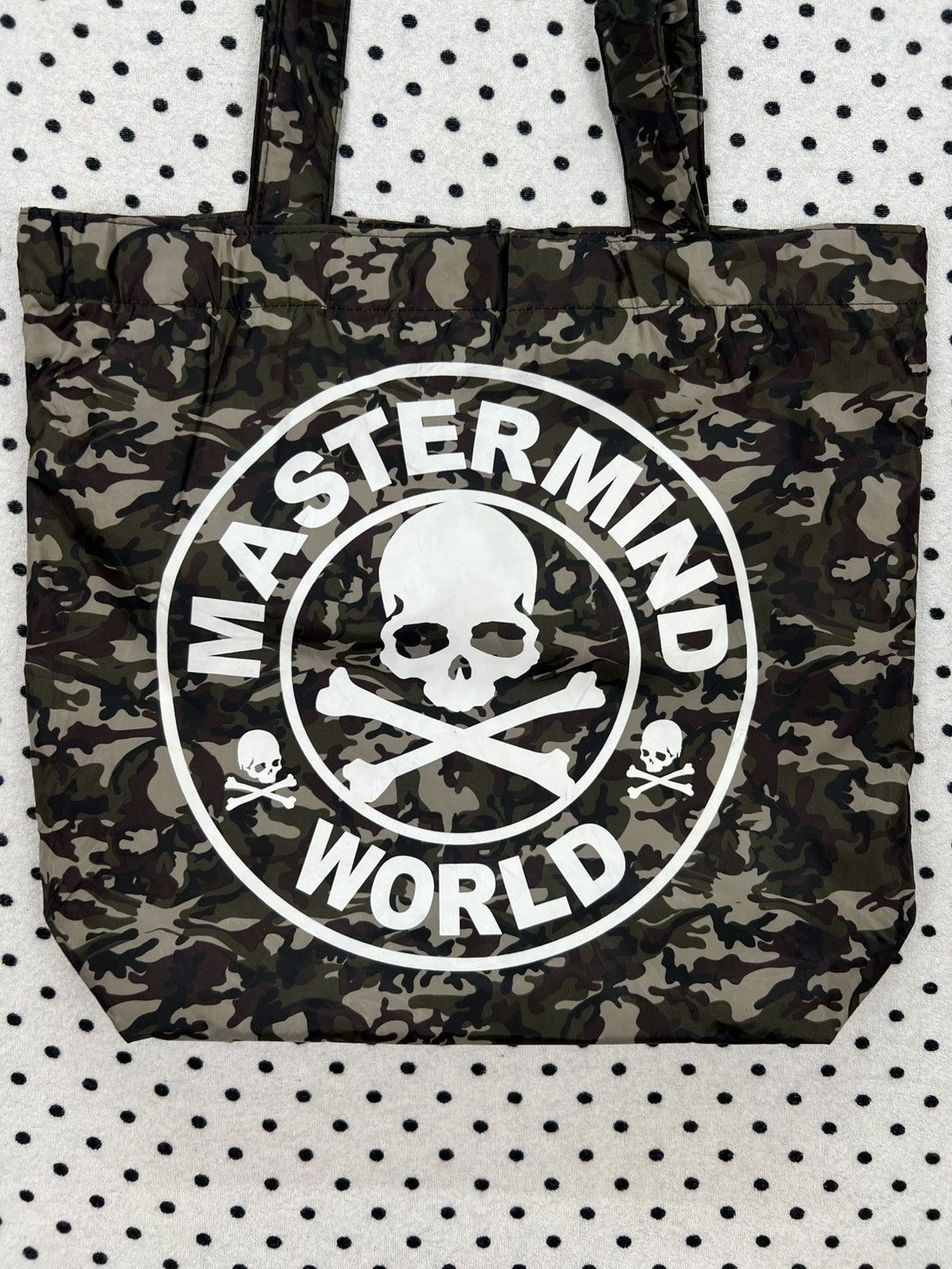 Mastermind Japan Mastermind World Magazine Tote Bag Size ONE SIZE - 3 Thumbnail