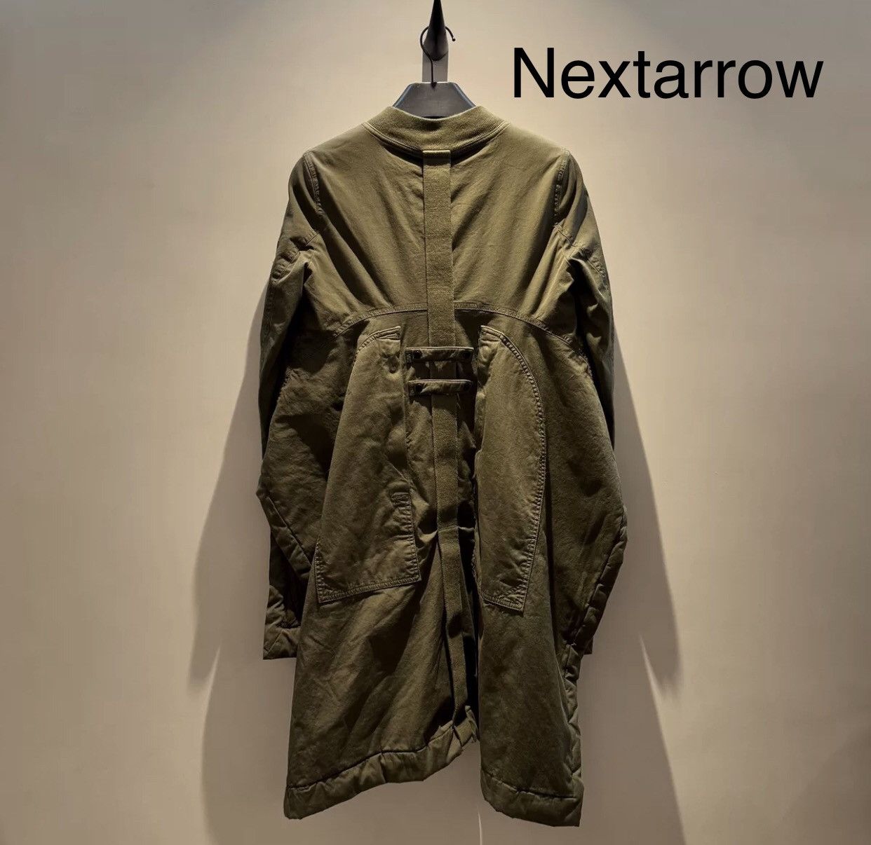 Rick Owens Rick owens drkshdw double line long military MA 1 jacket Size US S / EU 44-46 / 1 - 2 Thumbnail