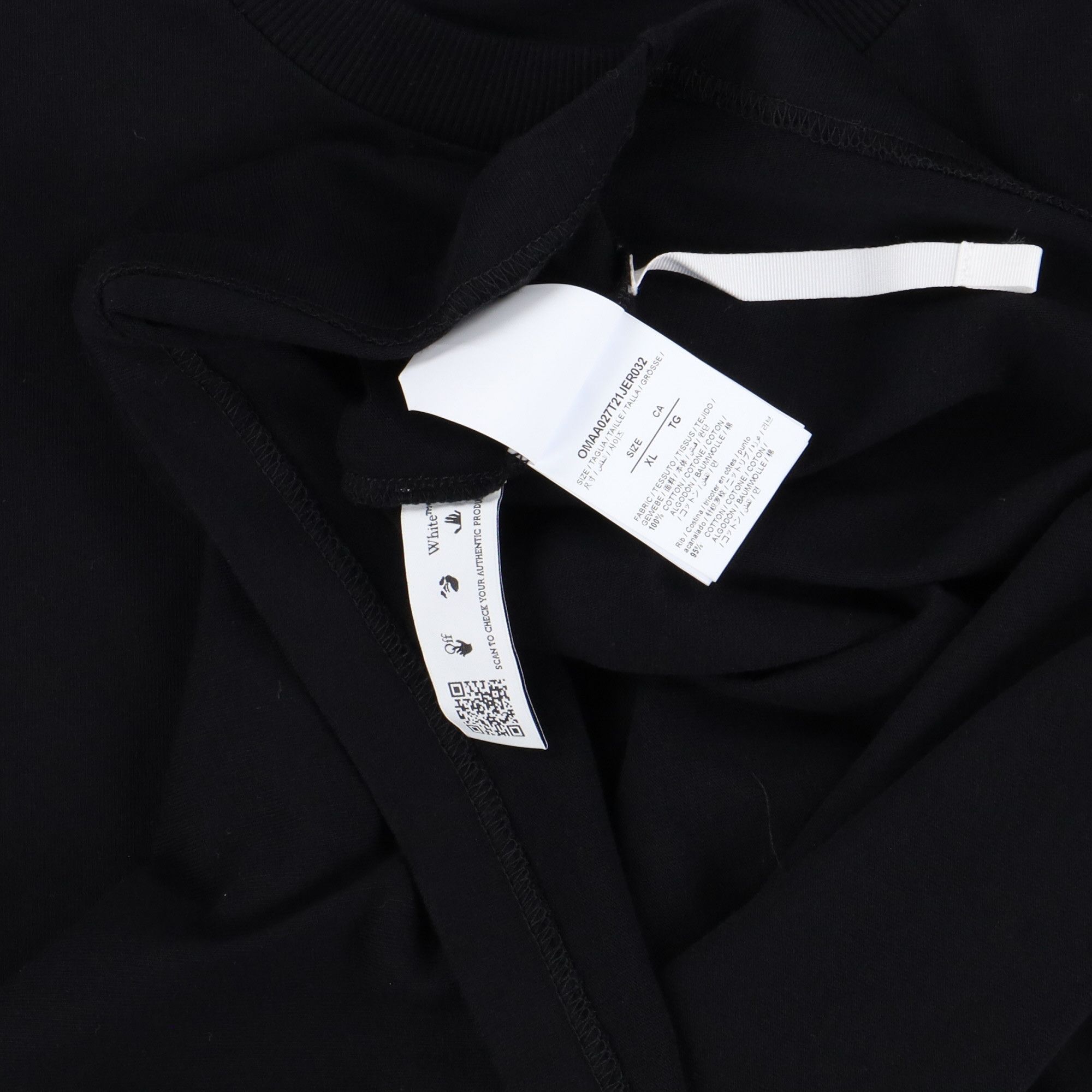 Off-White Black Chengdu Exclusive Arrows T-Shirt Size US XL / EU 56 / 4 - 4 Thumbnail