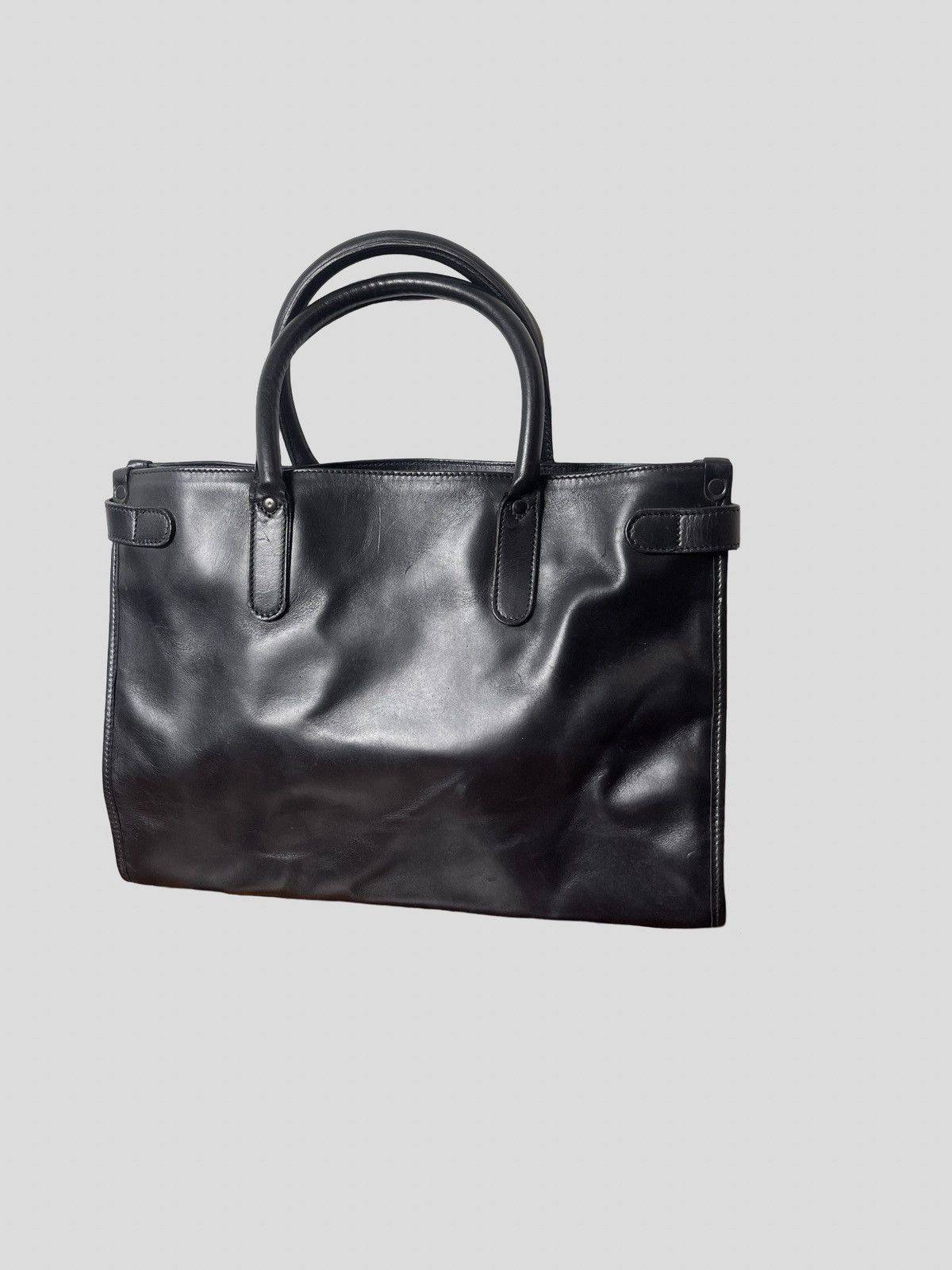 Leather Rare!🔥 Tusting England Leather Bag / Nice Design Size ONE SIZE - 3 Thumbnail