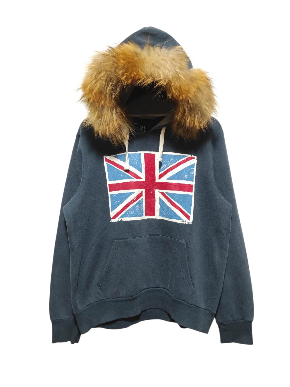 Hysteric Glamour Track and Field California Flag Fur Hoodie if6was9 LGB style Size US L / EU 52-54 / 3 - 1 Thumbnail