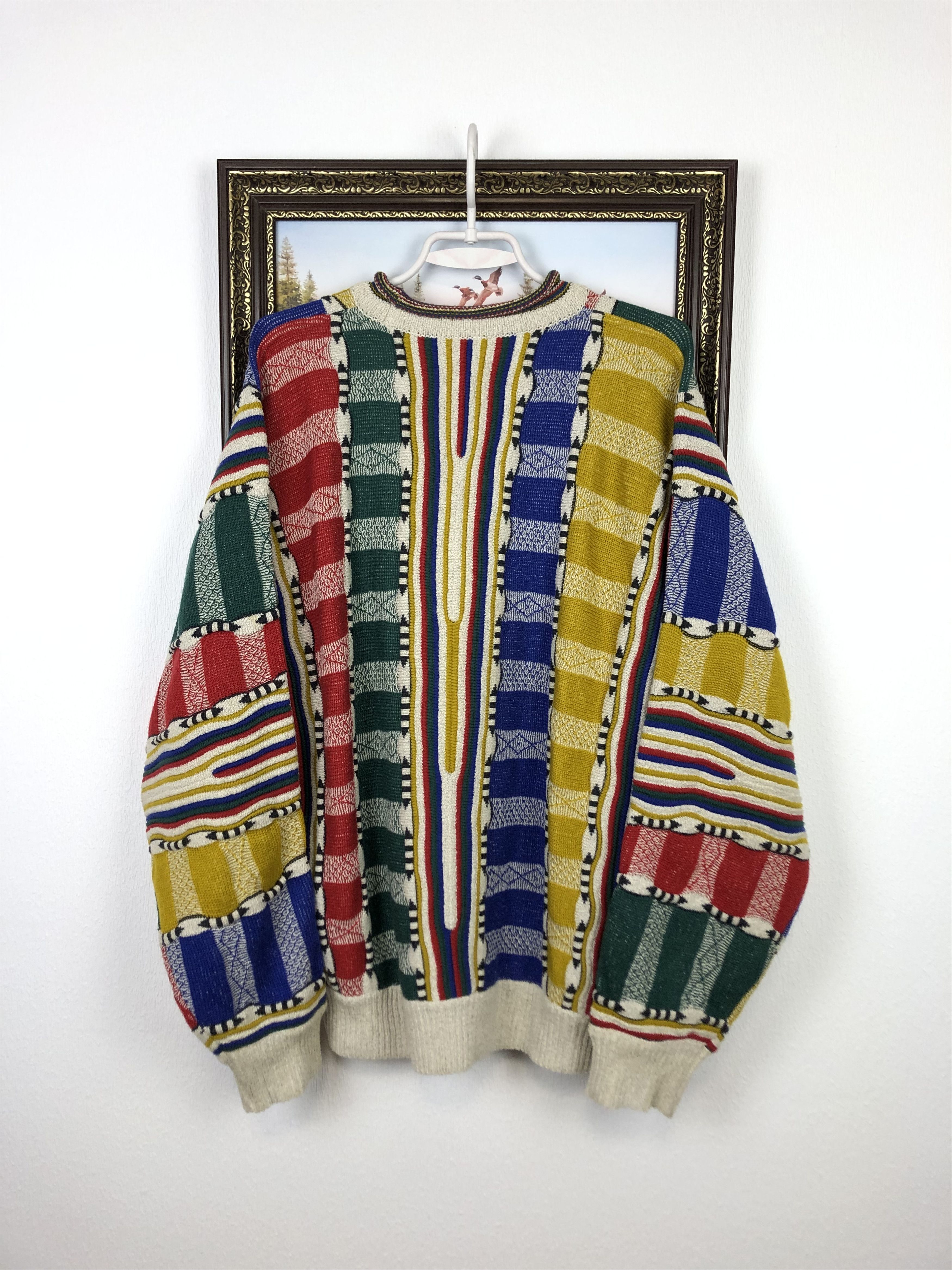 Carlo Colucci Vintage Carlo Colucci Sweater Pullover Jumper Googi Style Size US XL / EU 56 / 4 - 9 Thumbnail