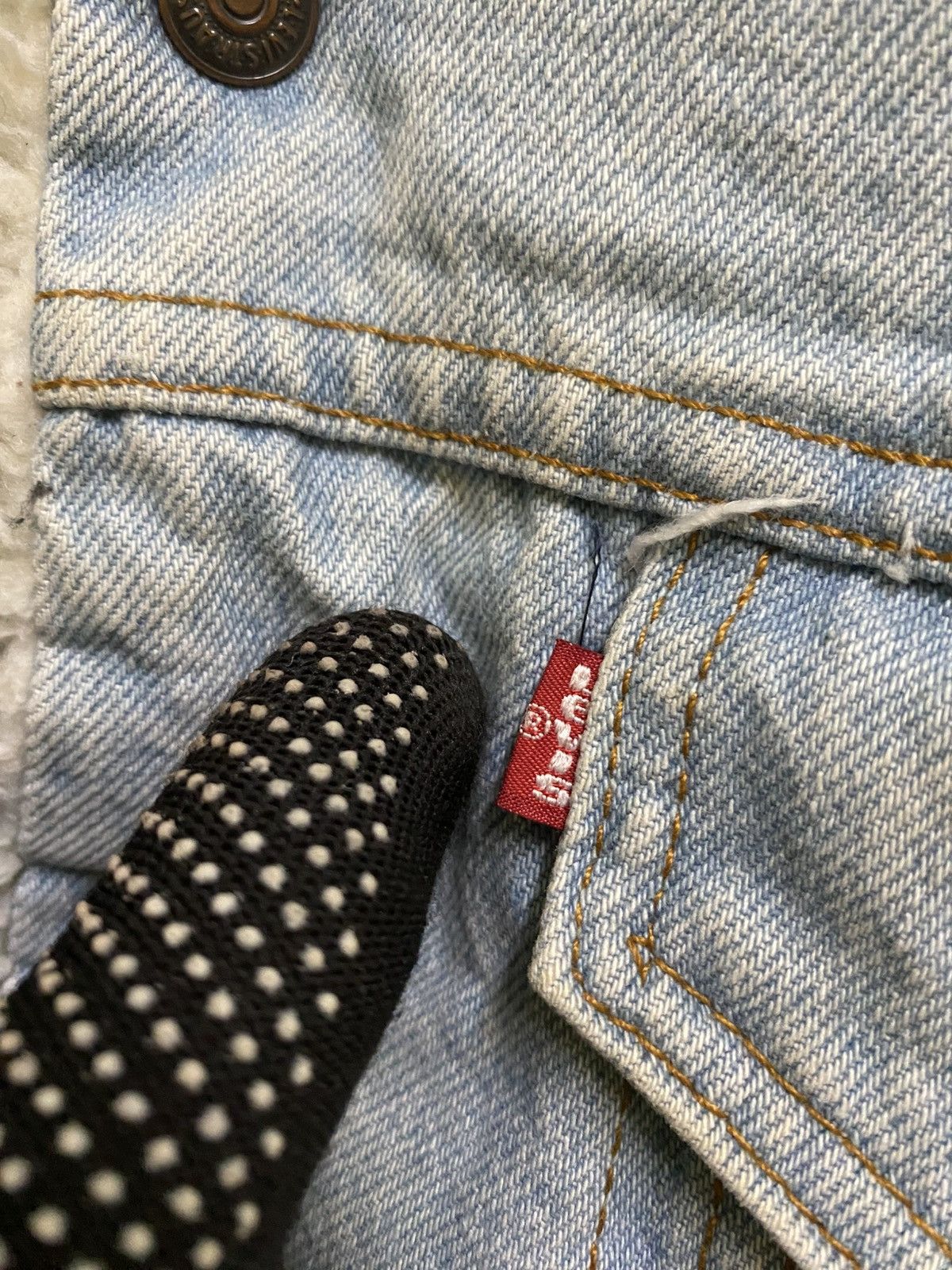 Levi's VINTAGE 80S LEVIS SHERPA LINING TRUCKER JACKET MADE IN USA Size US M / EU 48-50 / 2 - 6 Thumbnail
