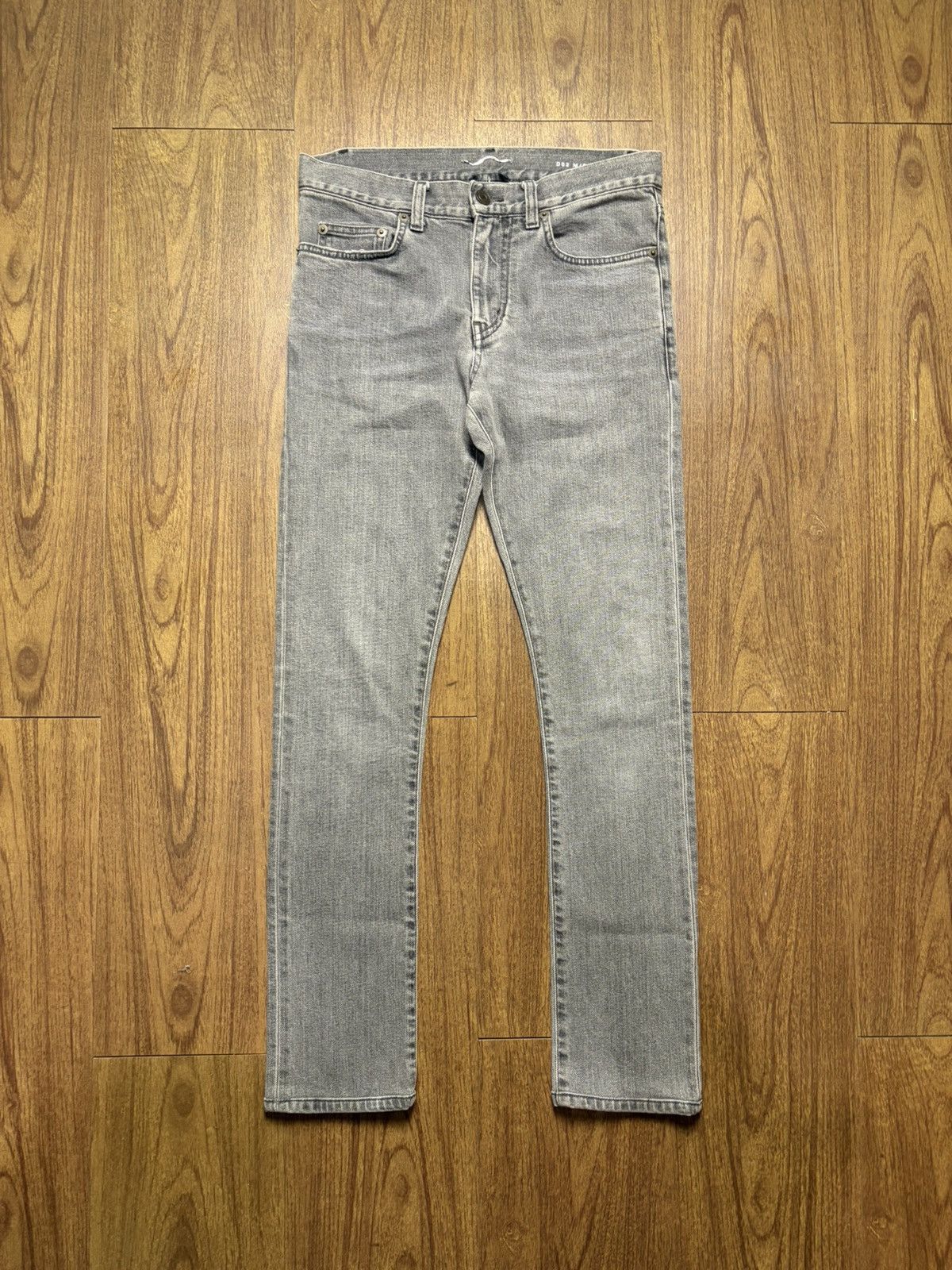 FREE TAX ! D02 Saint Laurent Hedi Slimane Grey Denim Jeans