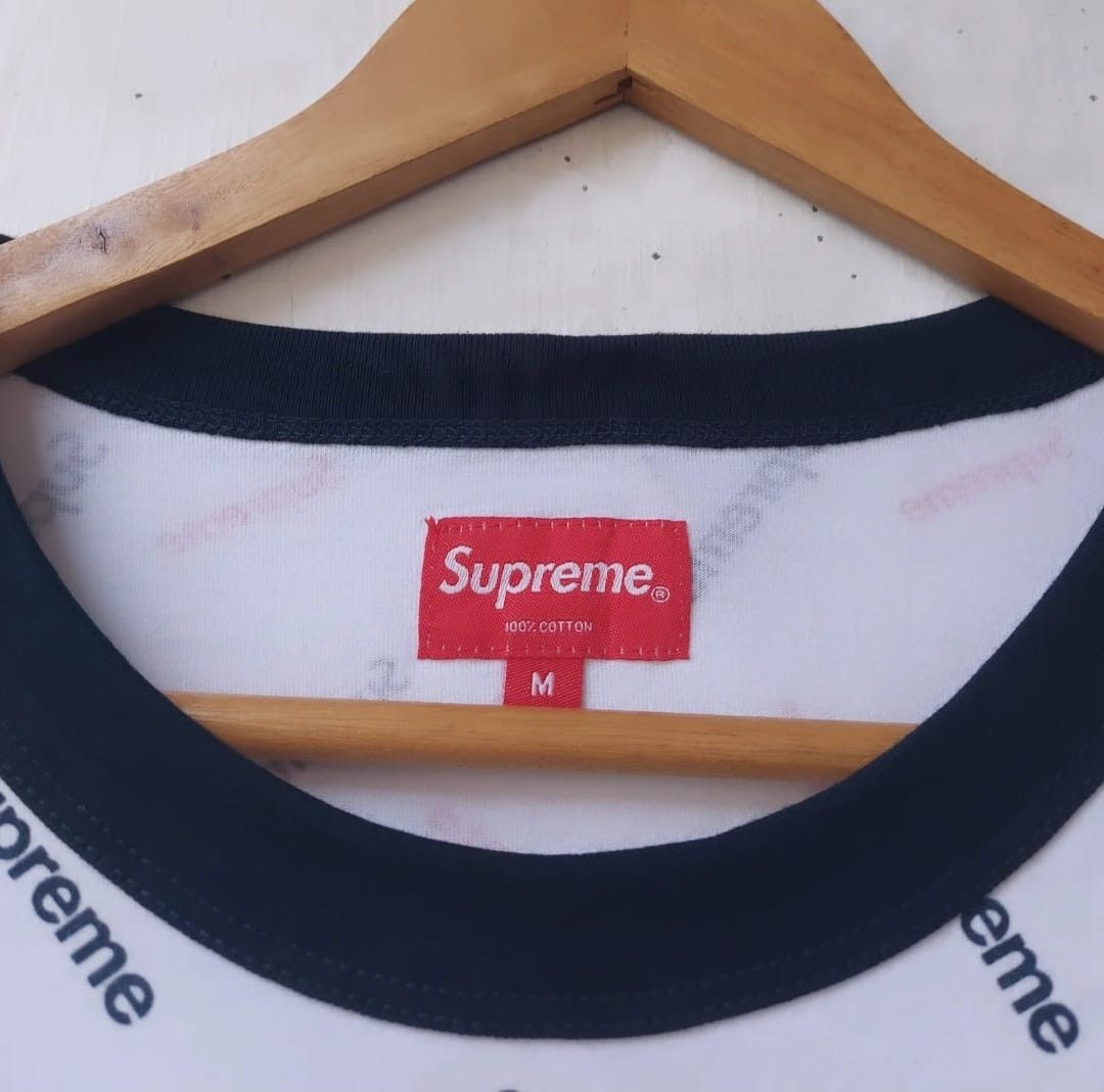 Supreme F/W18 SUPREME SCATTER RINGER TSHIRT Size US L / EU 52-54 / 3 - 4 Thumbnail