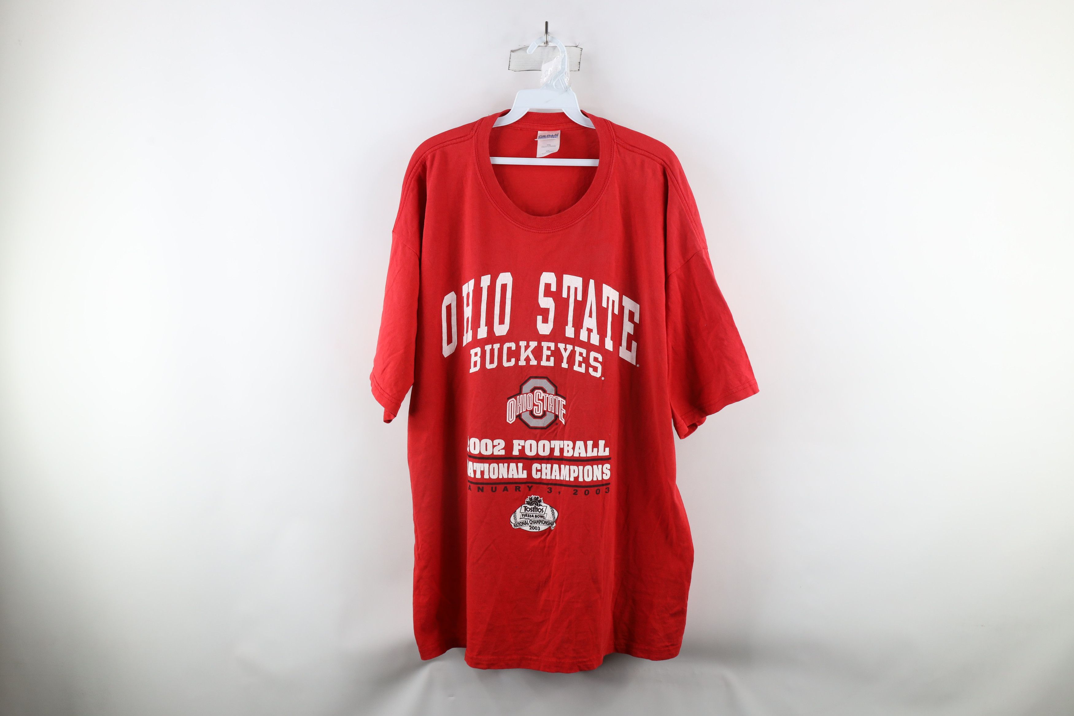 Vintage Vintage Y2K National Champs Ohio State University T-Shirt Size US XXL / EU 58 / 5 - 1 Thumbnail