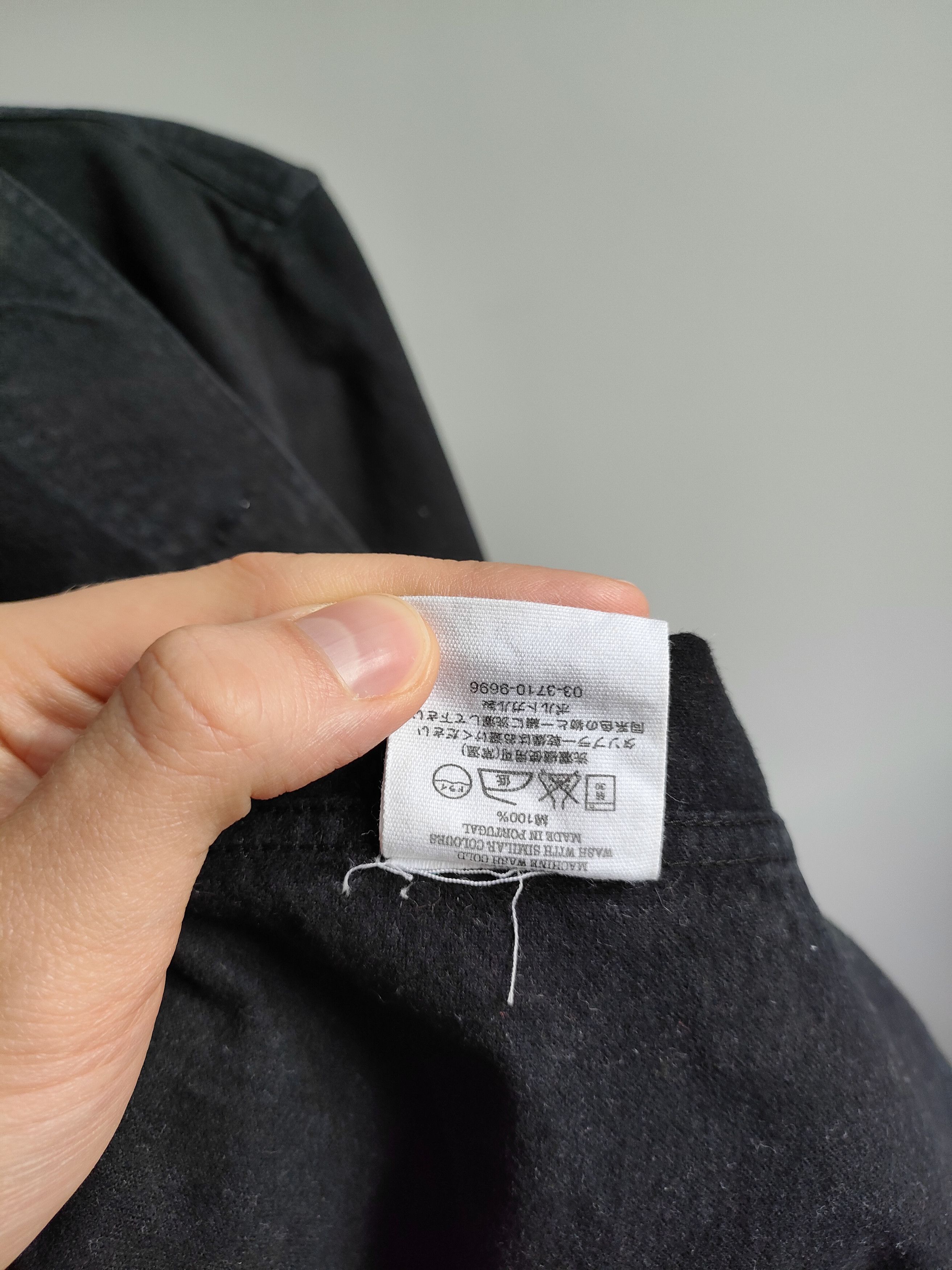 YMC YMC You Must Create Black Cotton Mandarin Collar Shirt Size US M / EU 48-50 / 2 - 4 Thumbnail