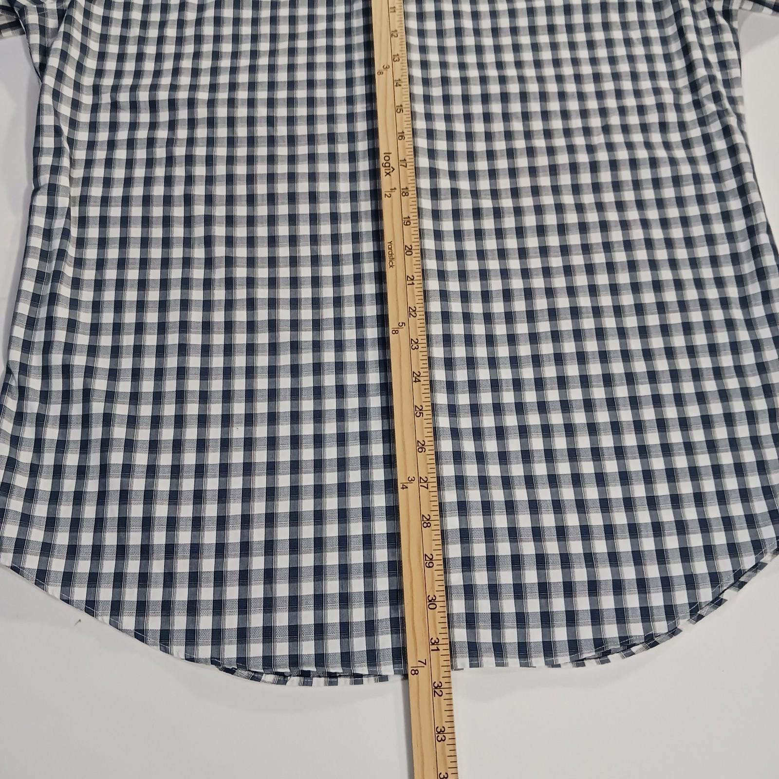 Merona Merona The Ultimate Shirt Men's Black/White Button-Up Size L Size US L / EU 52-54 / 3 - 7 Thumbnail