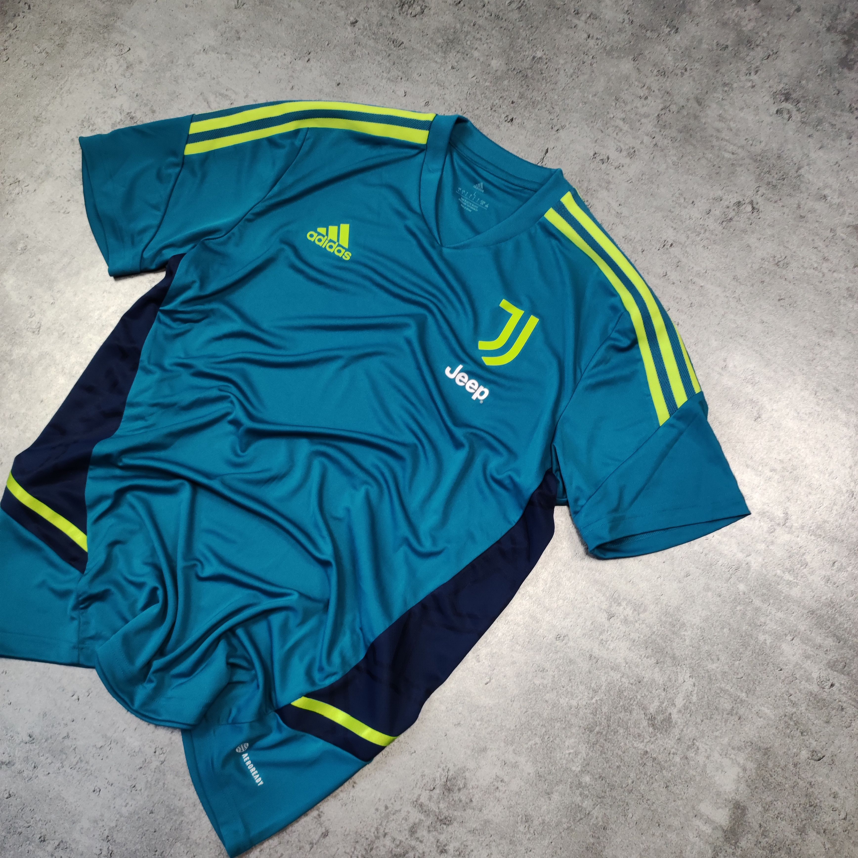 RARE Football Soccer Juventus x Adidas Prematch Jersey