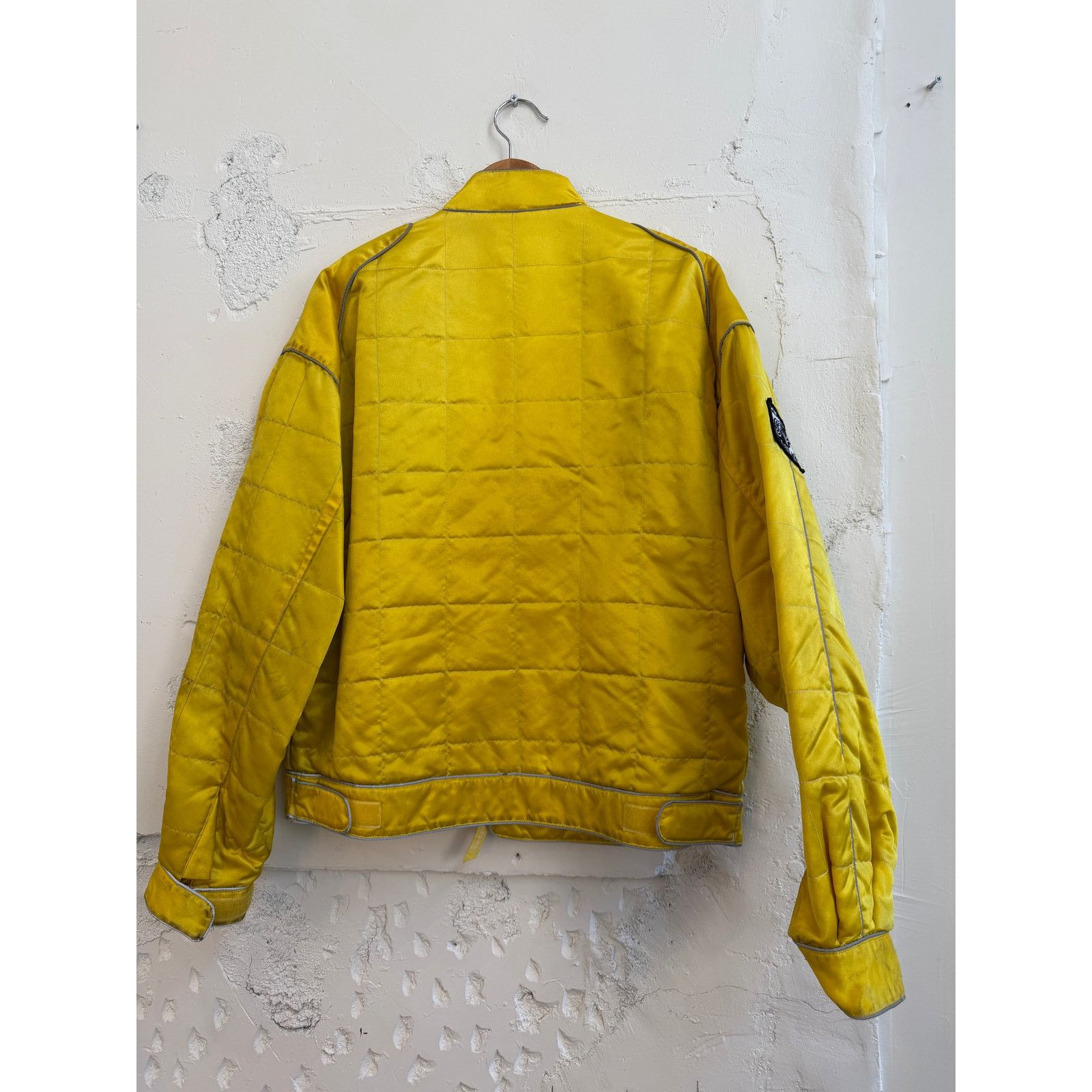 Vintage Vintage Cybertek Racing Reflective Yellow Jacket Size US L / EU 52-54 / 3 - 3 Thumbnail