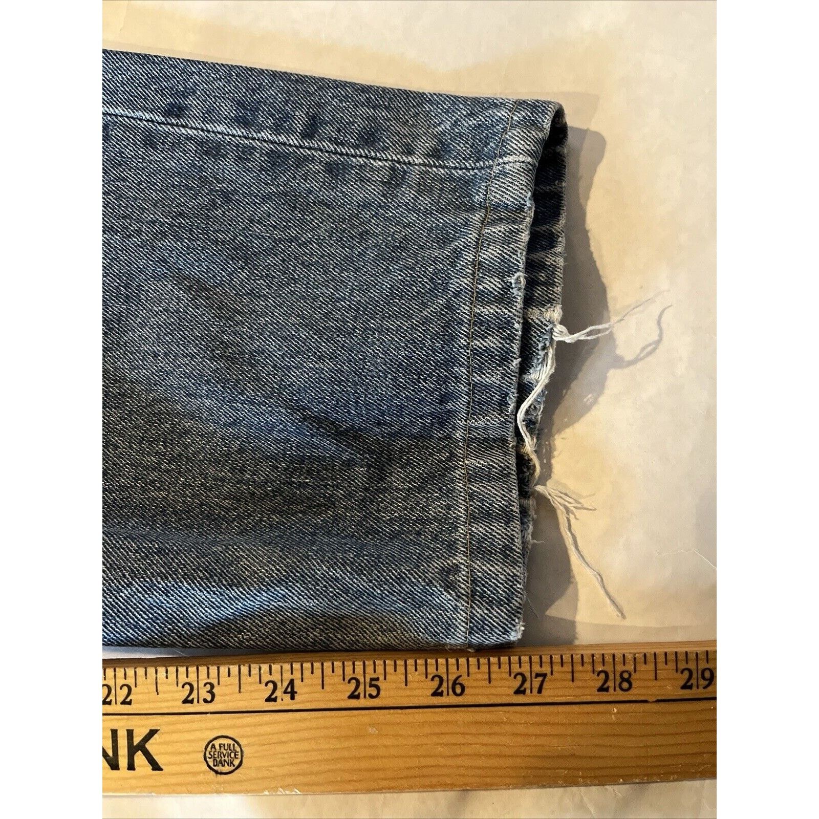 Levi's Levi’s 550 Mens 33x27 Relaxed Straight Leg Denim Jeans Blue Size US 33 - 6 Thumbnail