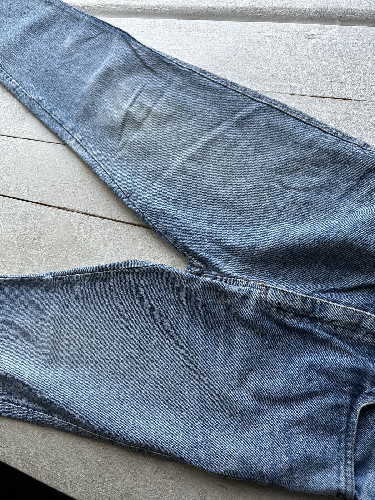 Giorgio Armani VNTG🚨90s Armani Jeans Denim blue Mens Pants Size US 30 / EU 46 - 10 Thumbnail