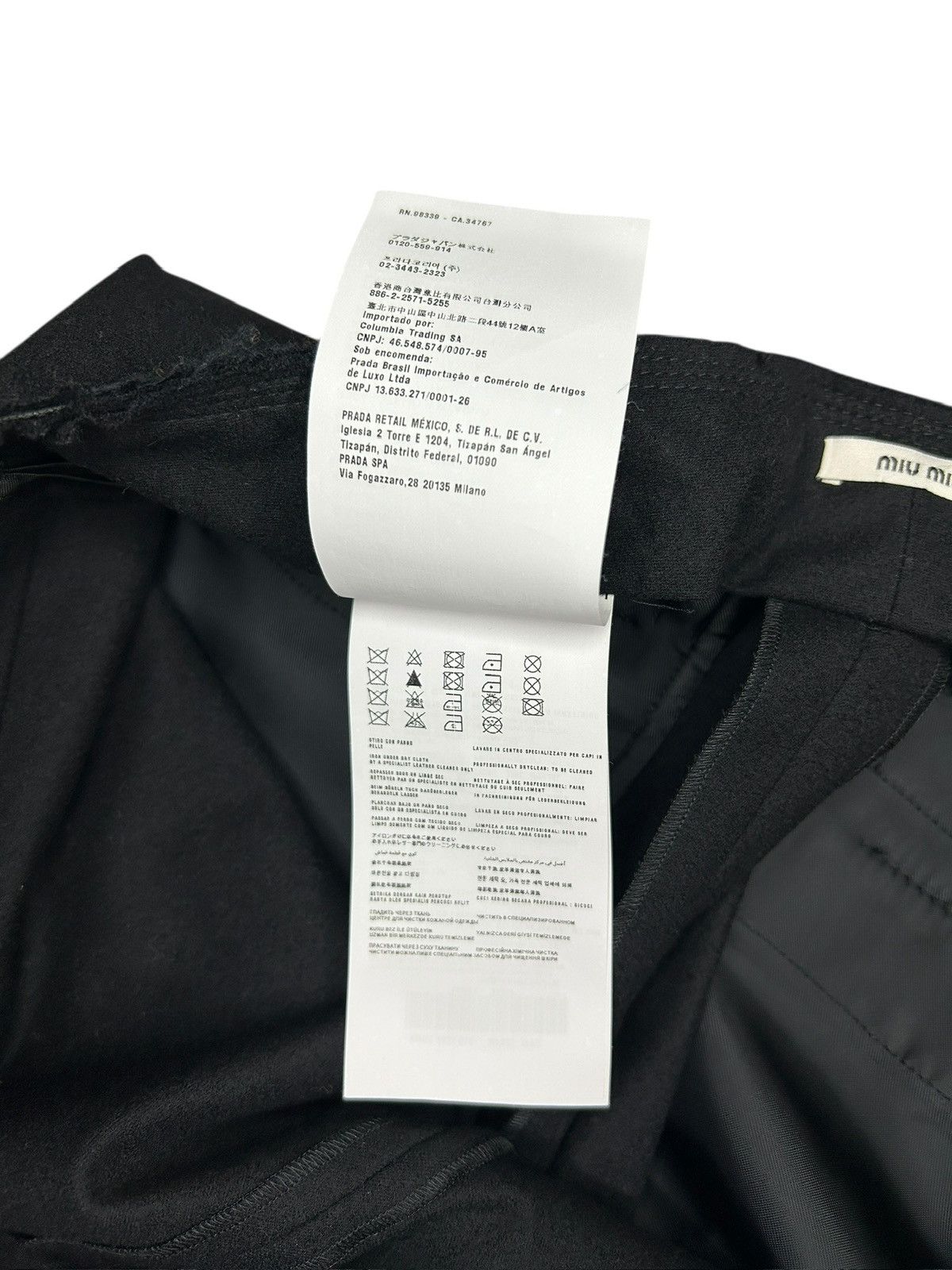 Miu Miu 2013 Belted Skort Size 26" / US 2 / IT 38 - 10 Thumbnail