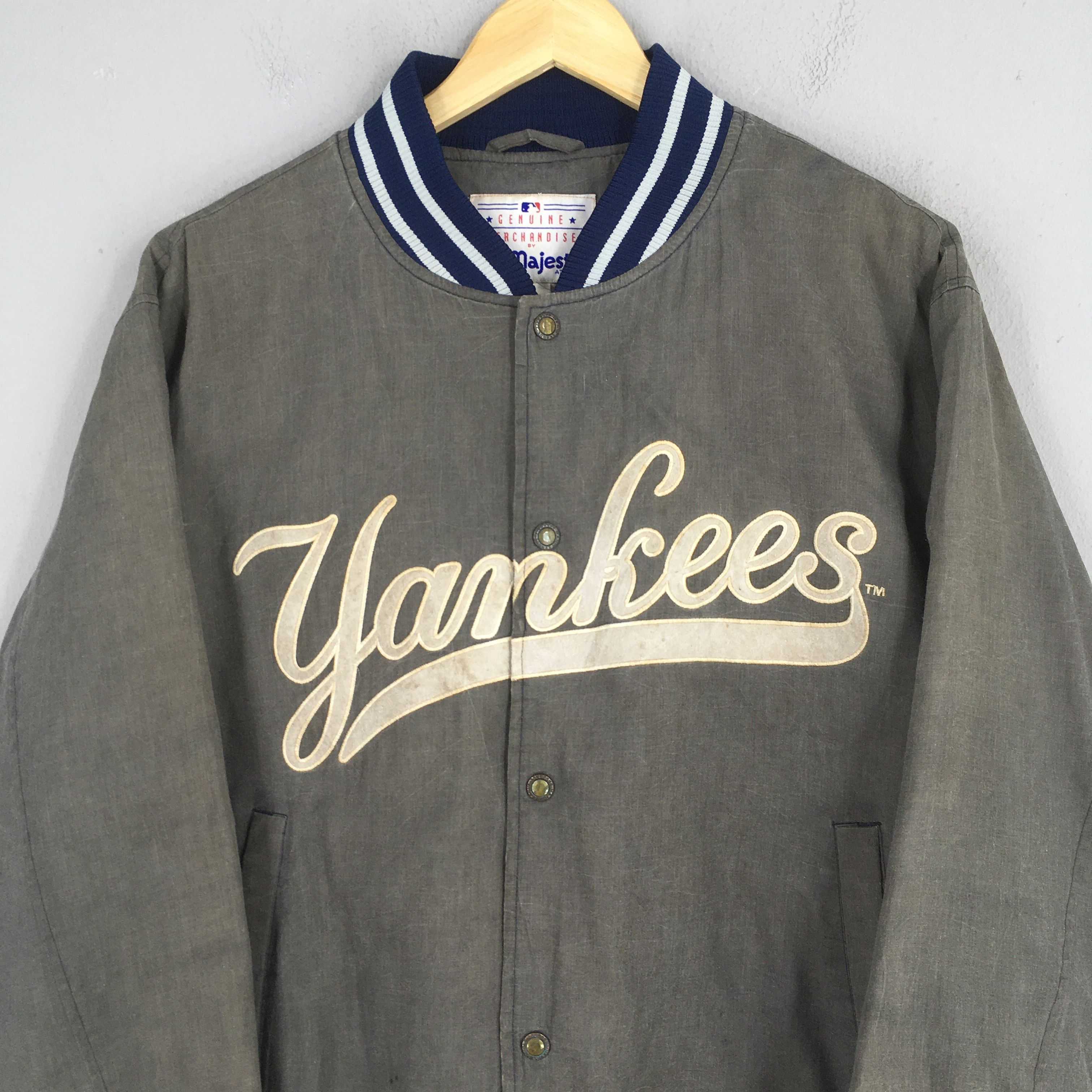 MLB Vintage New York Yankees MLB Varsity Jacket Large Size US L / EU 52-54 / 3 - 2 Thumbnail