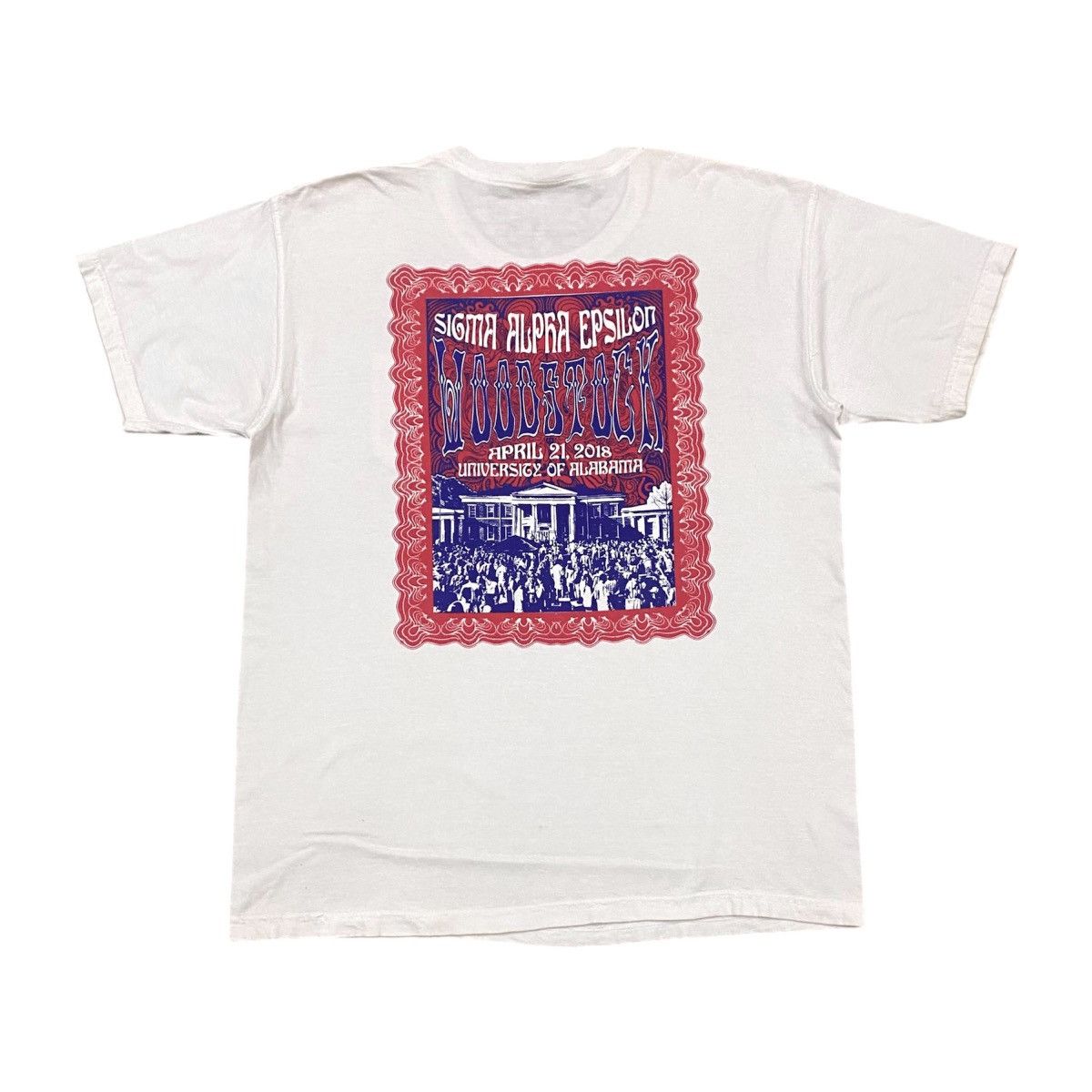 Band Tees Woodstock 2018 Sigma Alpha Epsilon Merchandise Tshirt Size US L / EU 52-54 / 3 - 1 Thumbnail