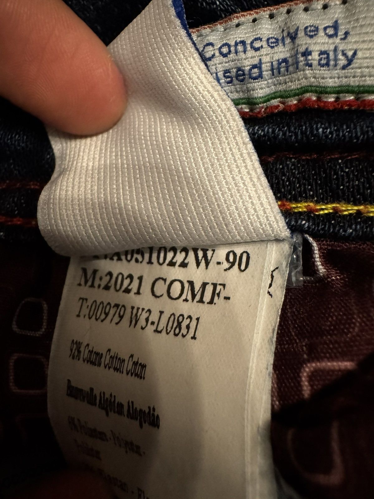 Jacob Cohen Jacob Cohën Slim Fit Stretch Jeans Size US 31 - 10 Thumbnail