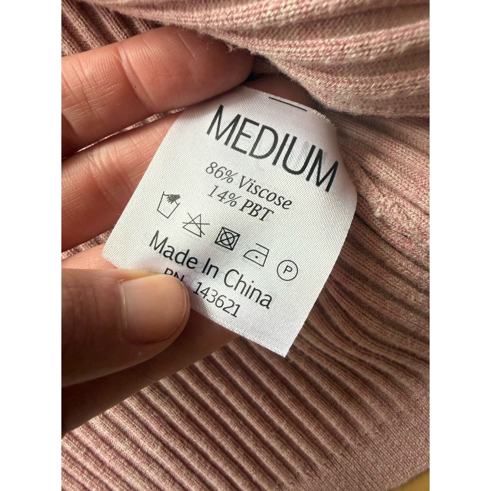 Live The Process NWT Live The Process Ribbed Ribbed Knit Cardigan Dusty Pink Size M / US 6-8 / IT 42-44 - 4 Thumbnail